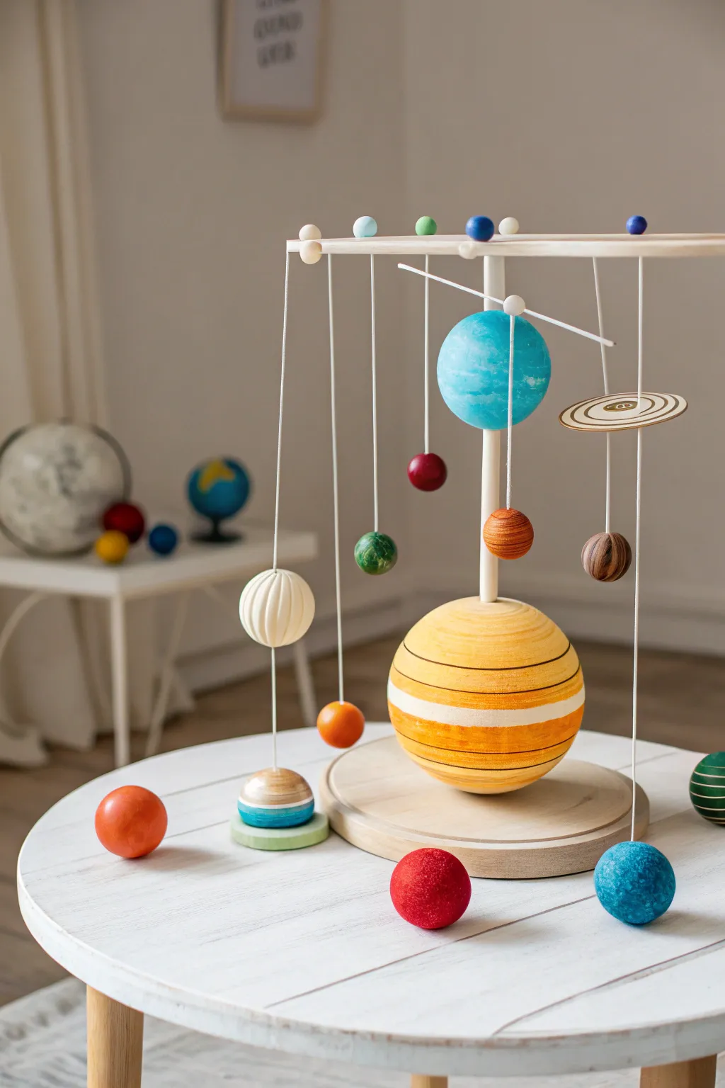 Explore the universe with this stunning 3D solar system model, perfect for sparking curiosity and learning in little astronomers.