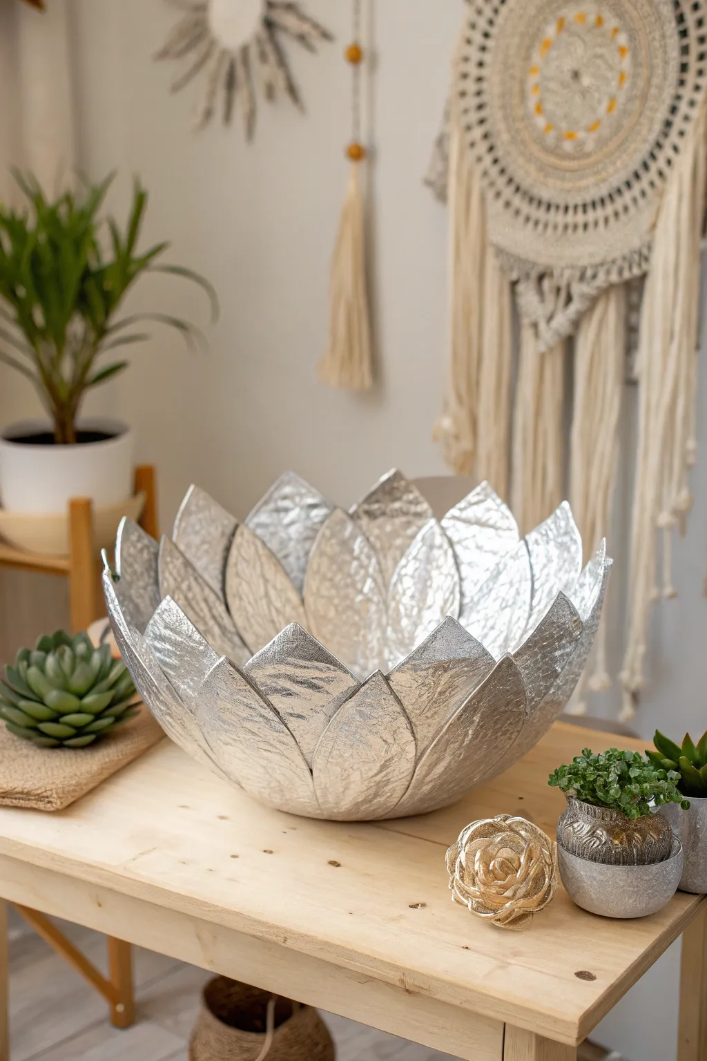 Sparkle and shine with this easy foil art creation—where simplicity meets glam!