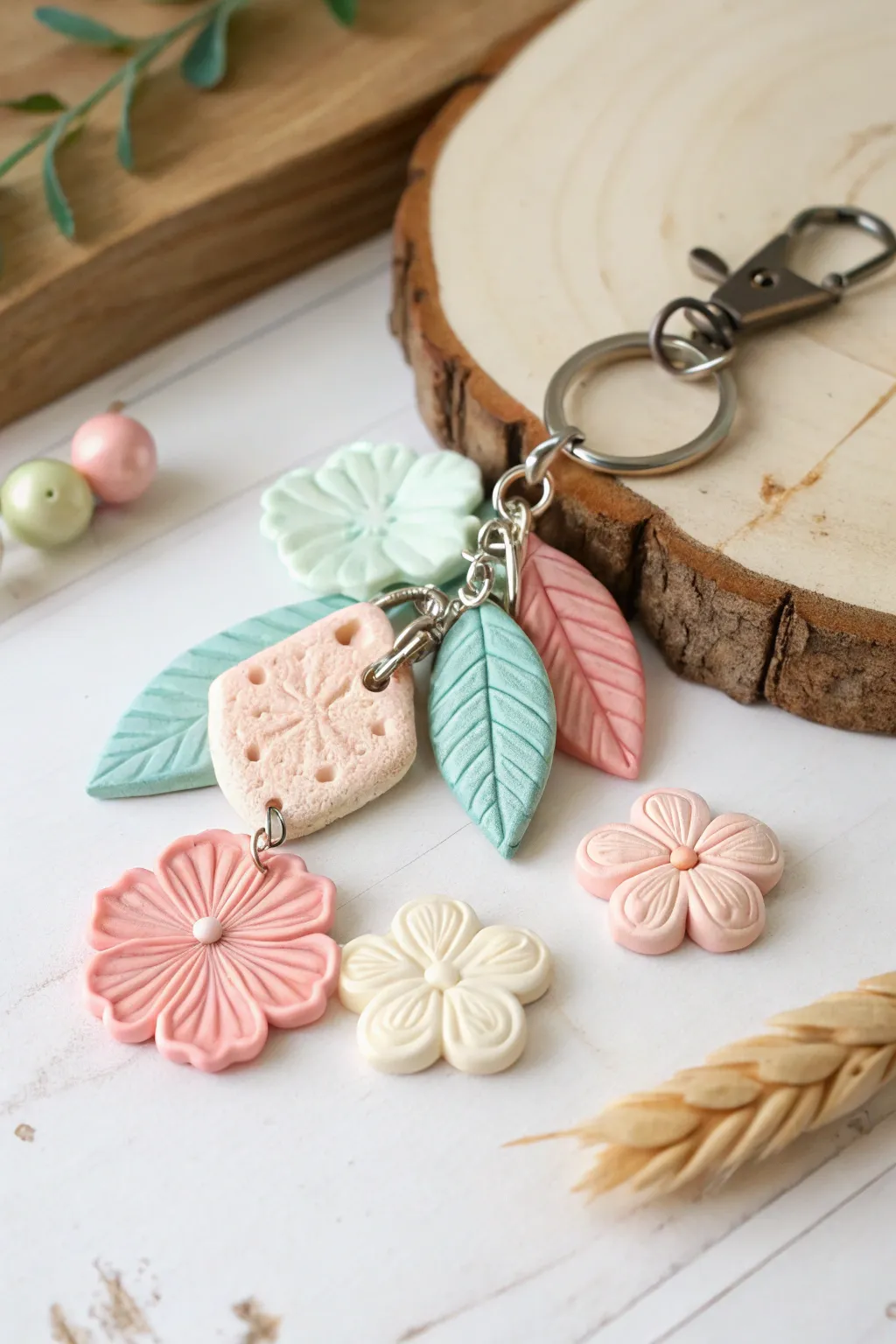 Elevate your everyday with handcrafted clay charms—perfect for a personalized Mother's Day gift!