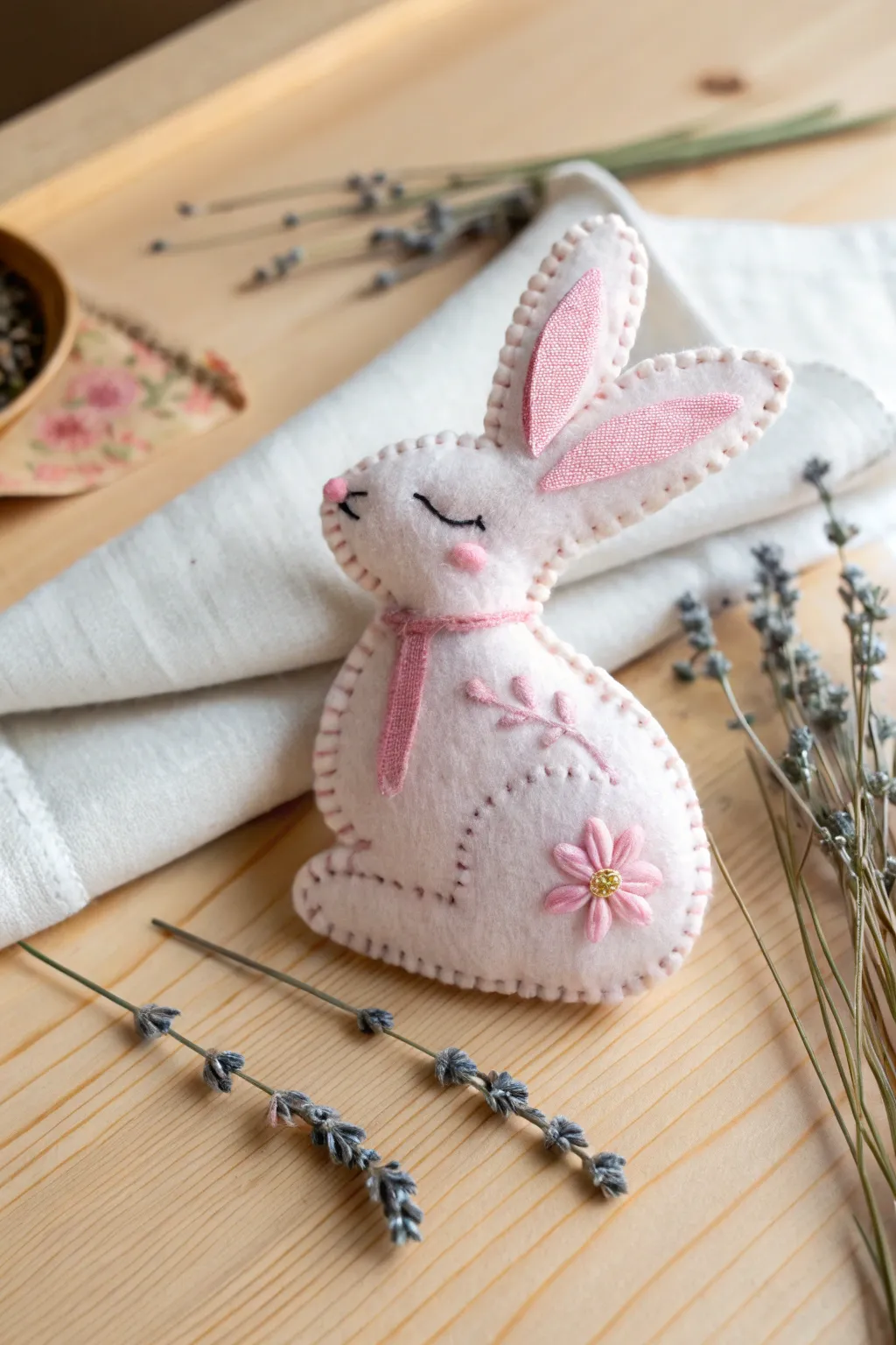 Discover the charm of handcrafted felt creatures - where simplicity meets whimsical creativity.