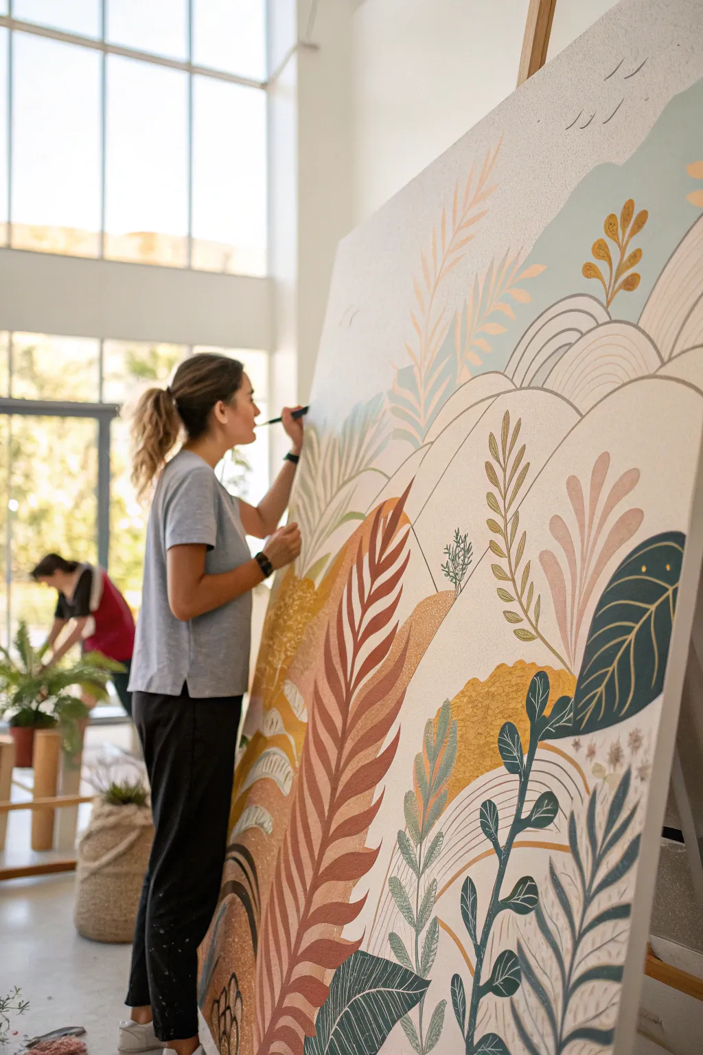 Unleash creativity and connection with a collaborative mural project that transforms any space into a canvas of shared artistry.