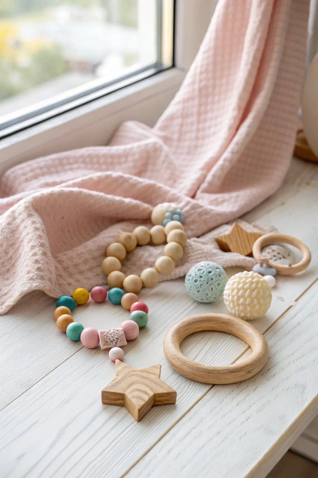 Delight in the simplicity and charm of sensory play with this beautifully crafted set—perfect for curious little hands.
