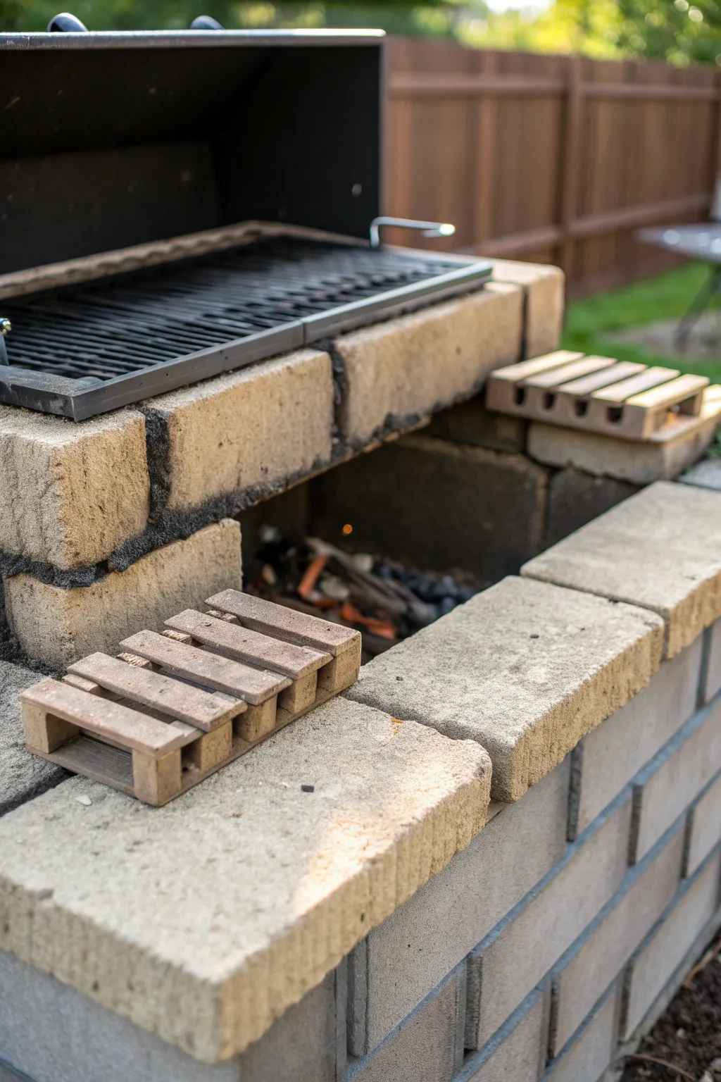 Elevate your grilling game with eco-friendly firebrick lining for unmatched heat efficiency and style.