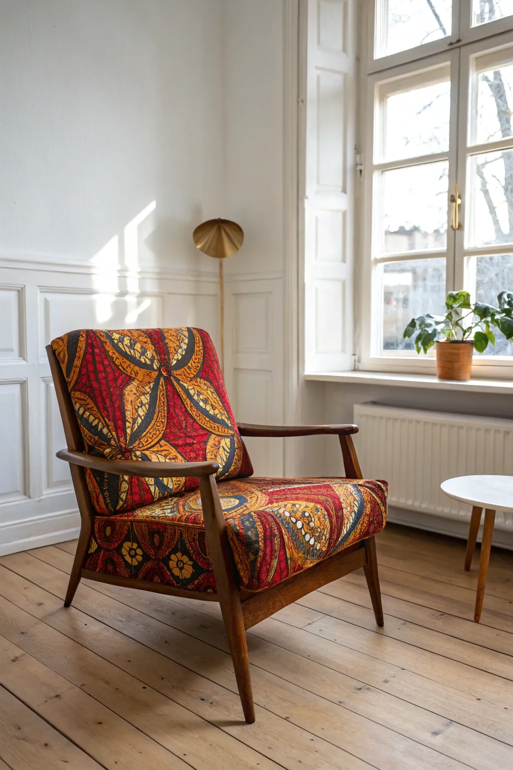 Elevate your space with a bold batik touch—where vintage charm meets modern minimalism.