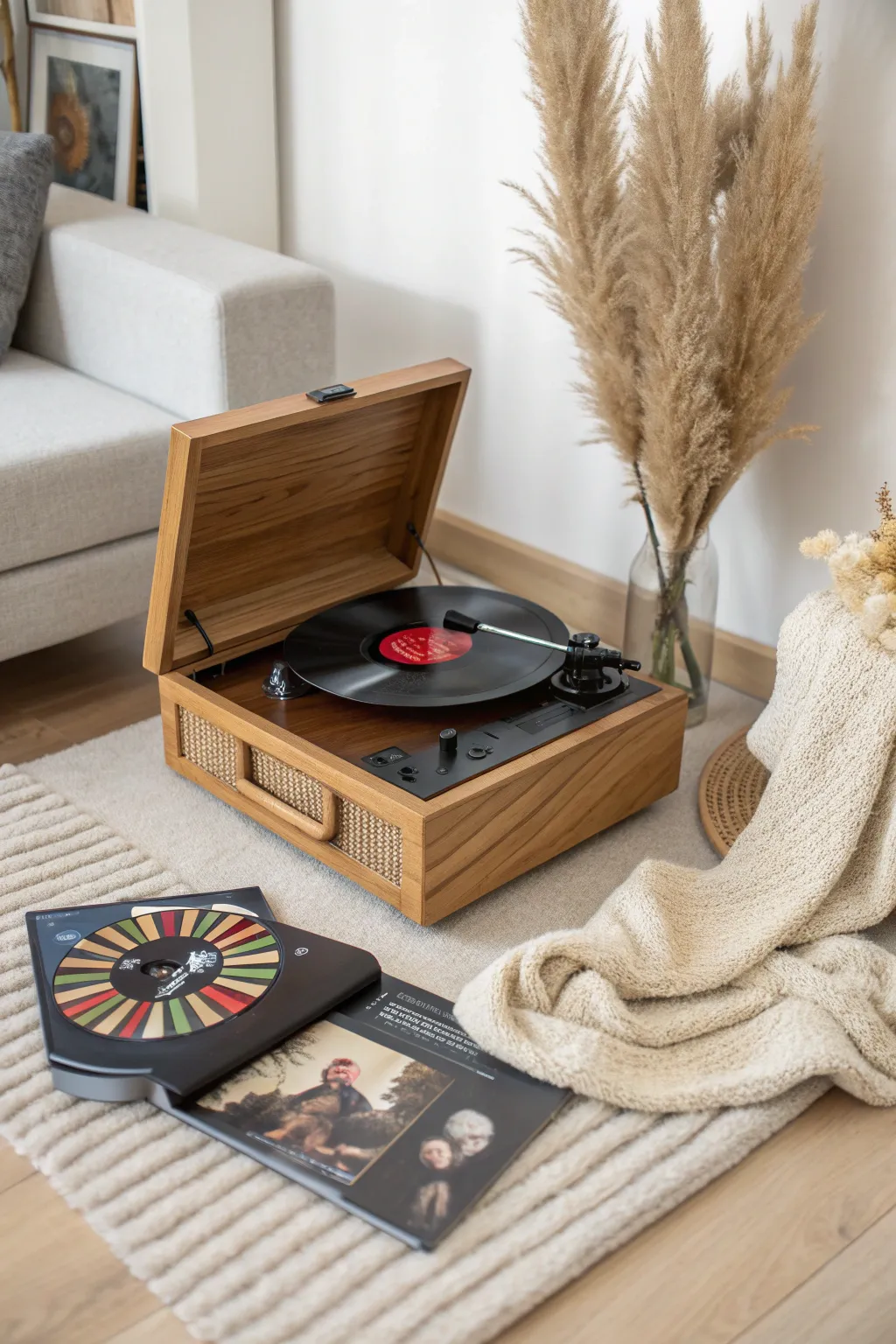 Spin the soundtrack of cherished memories with a custom playlist for mom. 🎶💿 #ThoughtfulGifts #MomAndDaughterMoments