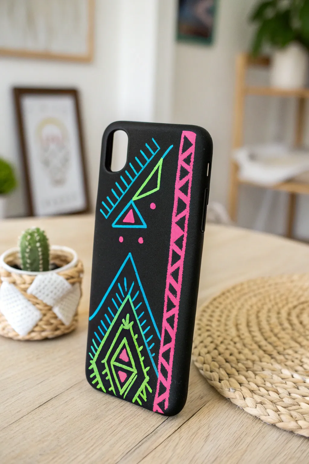 Transform your phone case with a pop of neon for a chic, standout look!