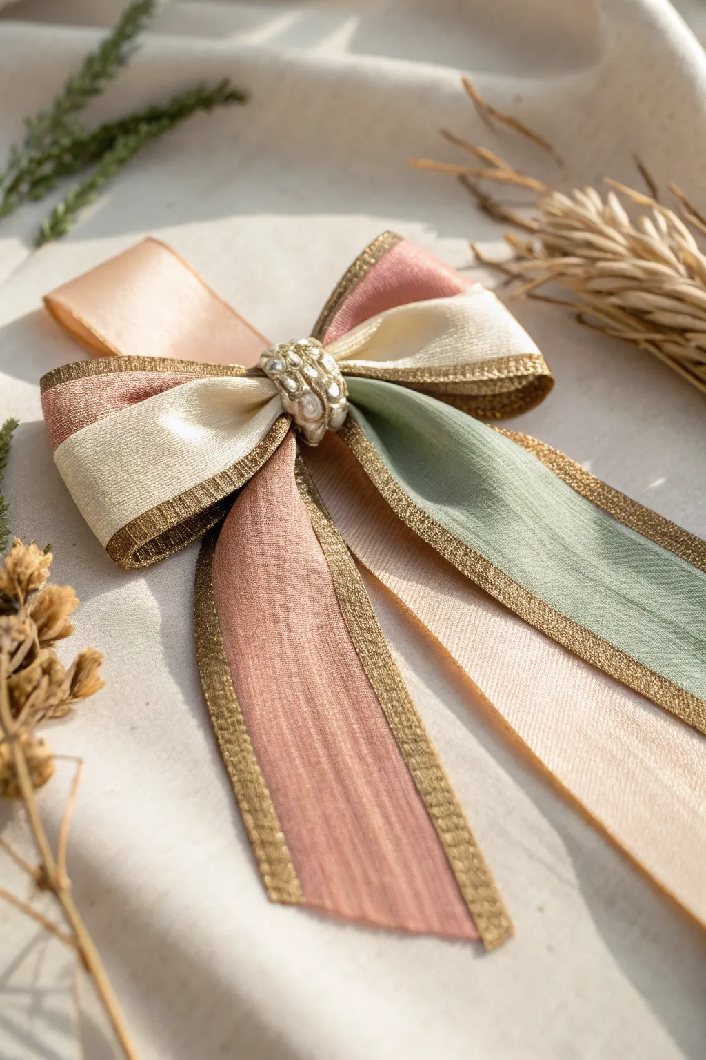 Elevate your craft with a touch of elegance: discover the art of layered ribbon bows.