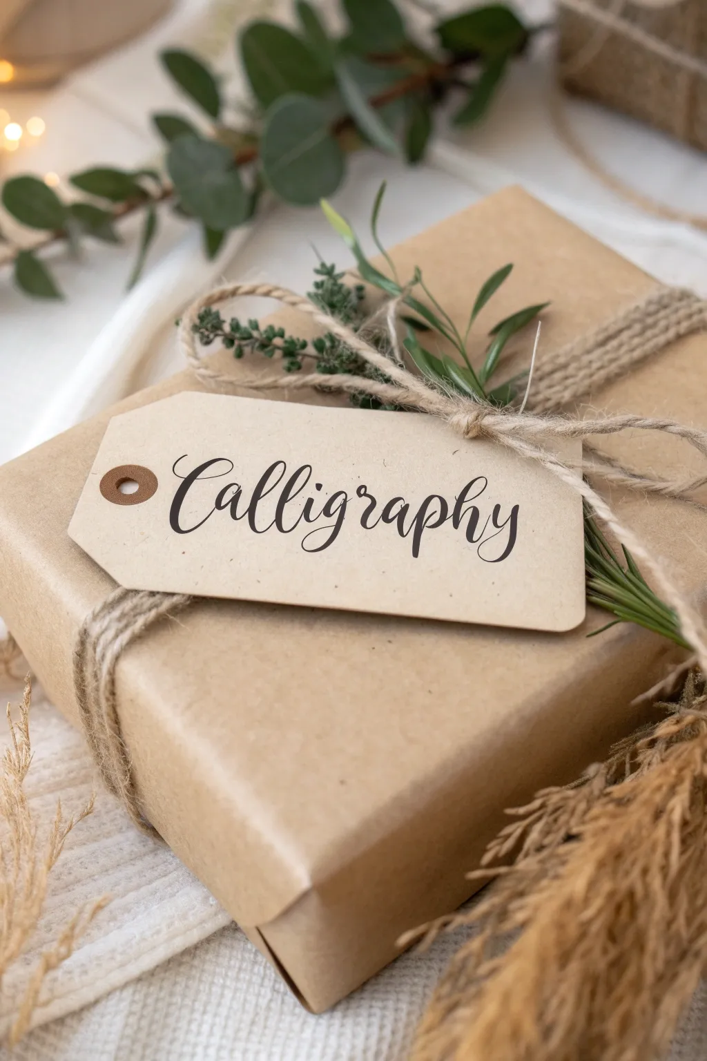 Elevate your gift-giving with the art of calligraphy – a personal and stylish touch that speaks volumes.