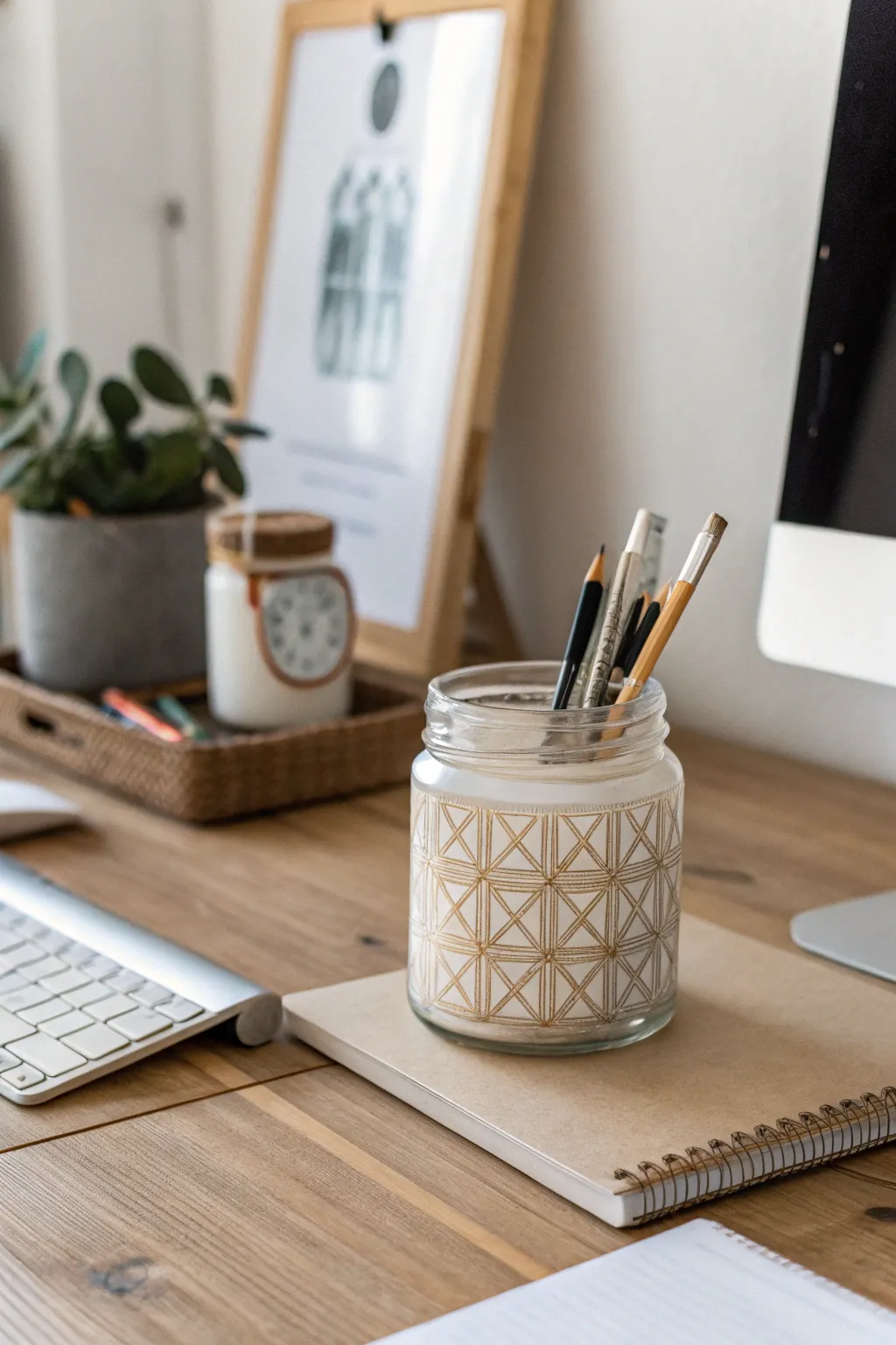 Transform your desk with a touch of minimalist elegance.