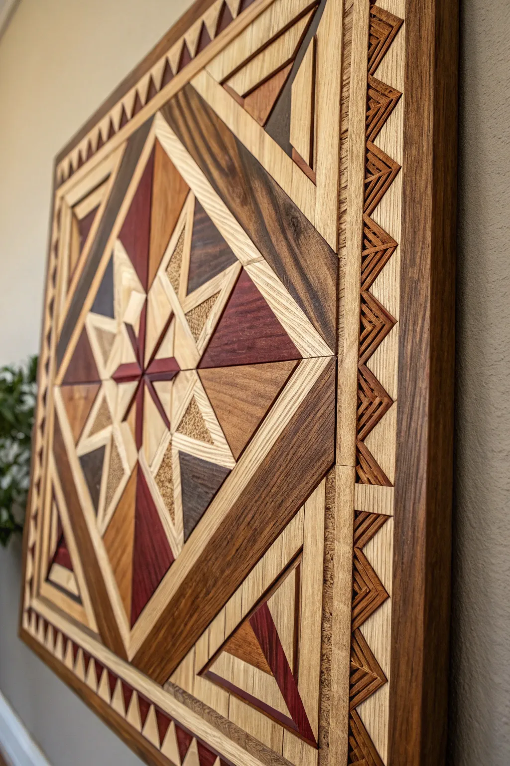 Elevate your space with the timeless beauty of handcrafted wooden wall art.