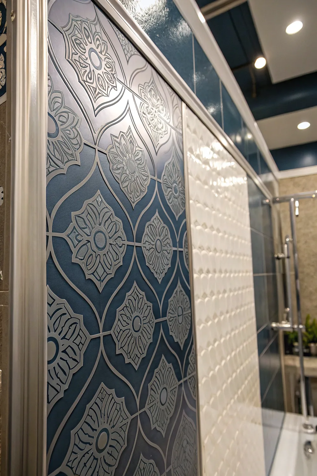 Elevate your shower space with stylish, eco-friendly upcycled plastic panels that blend sustainability with modern design.