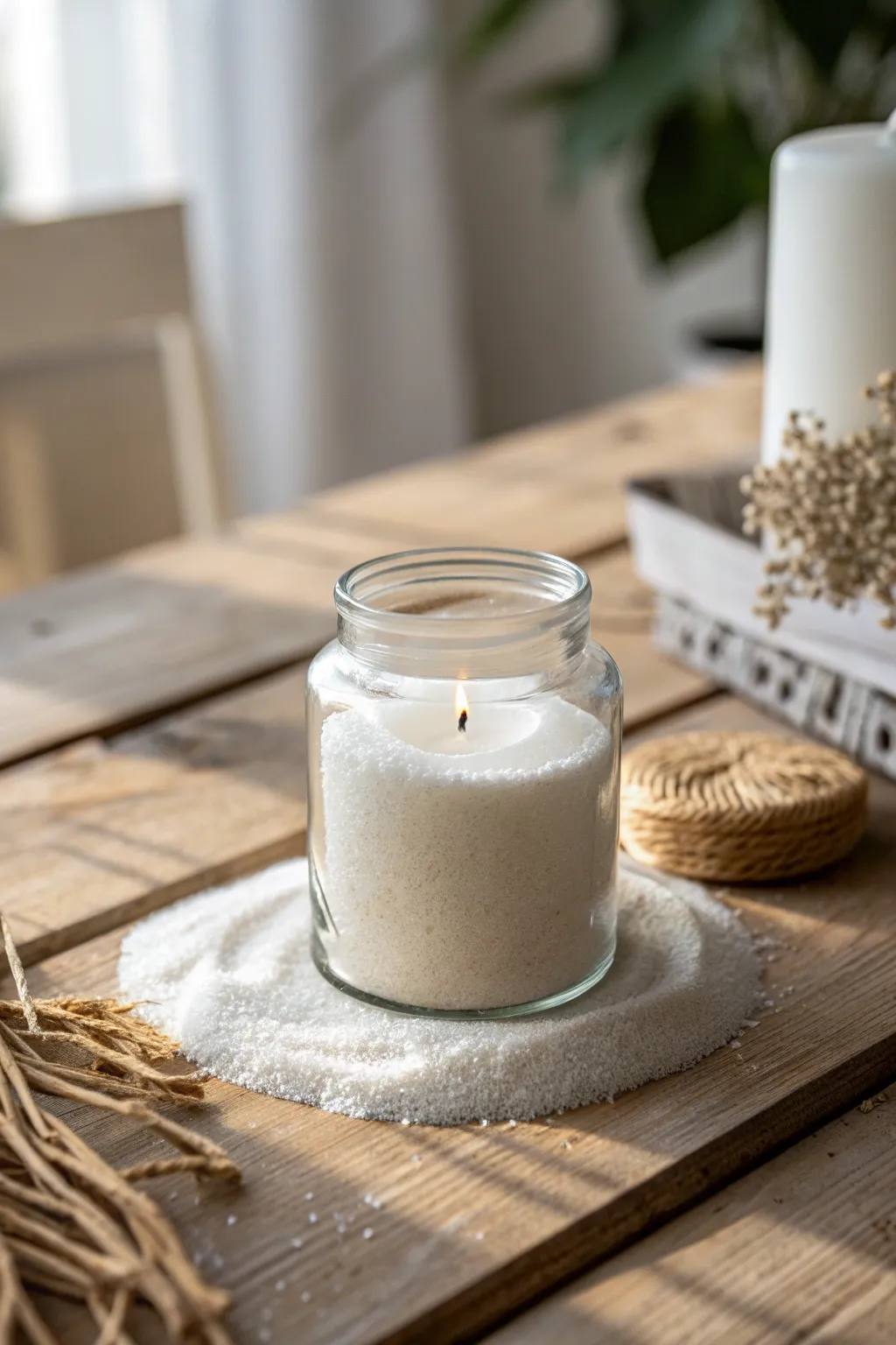 Bring a touch of the beach to your table with this charming DIY candle holder!