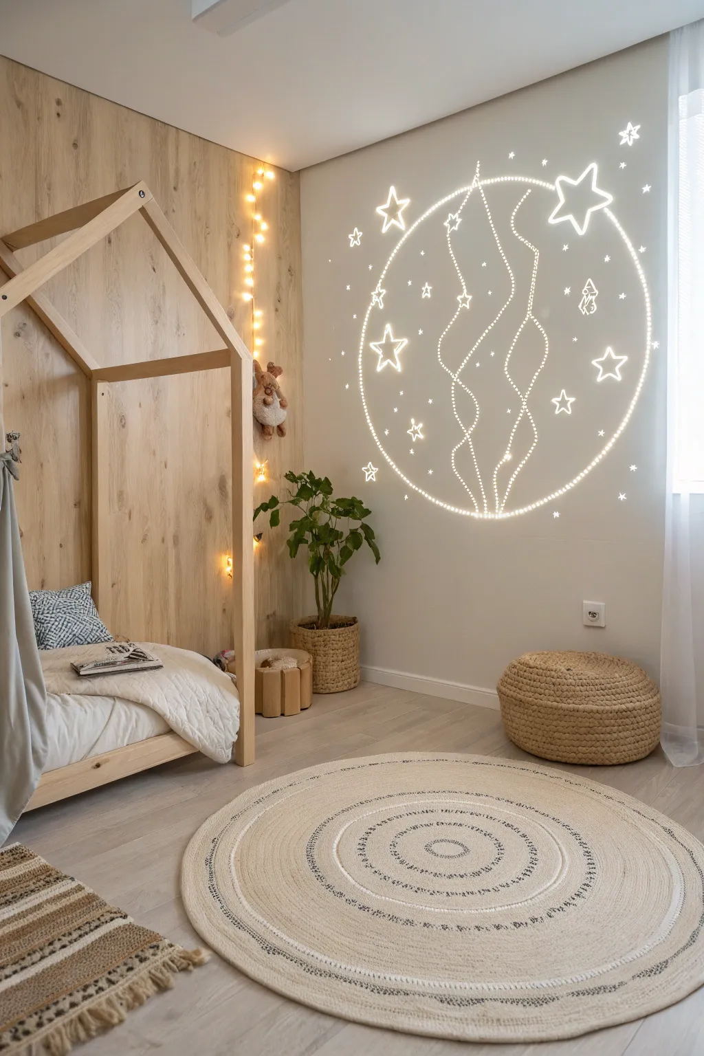 Transform bedtime into a starry adventure with glow-in-the-dark wall stickers that captivate and inspire.