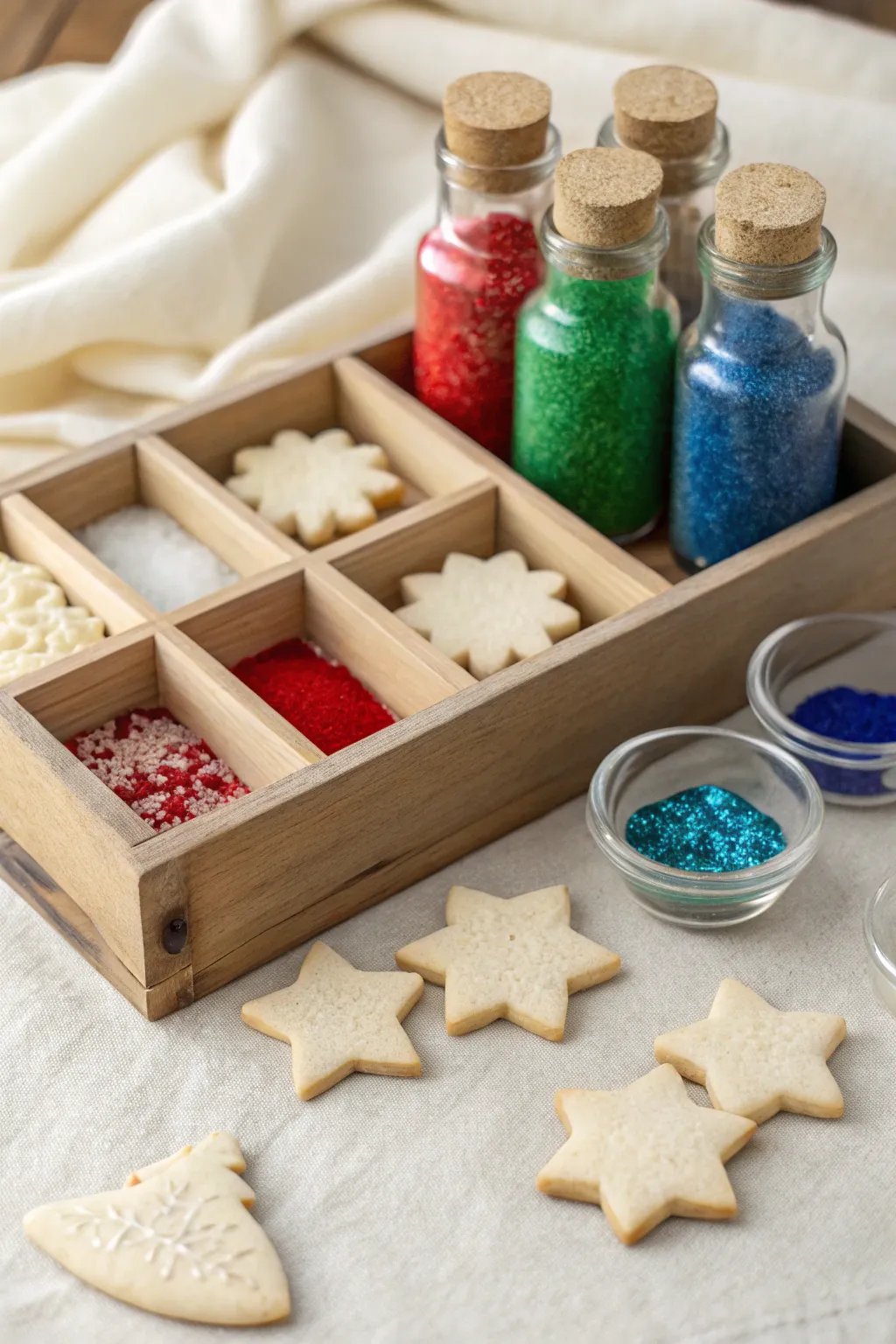 Unleash your creativity this holiday season with a charming DIY cookie decorating kit!