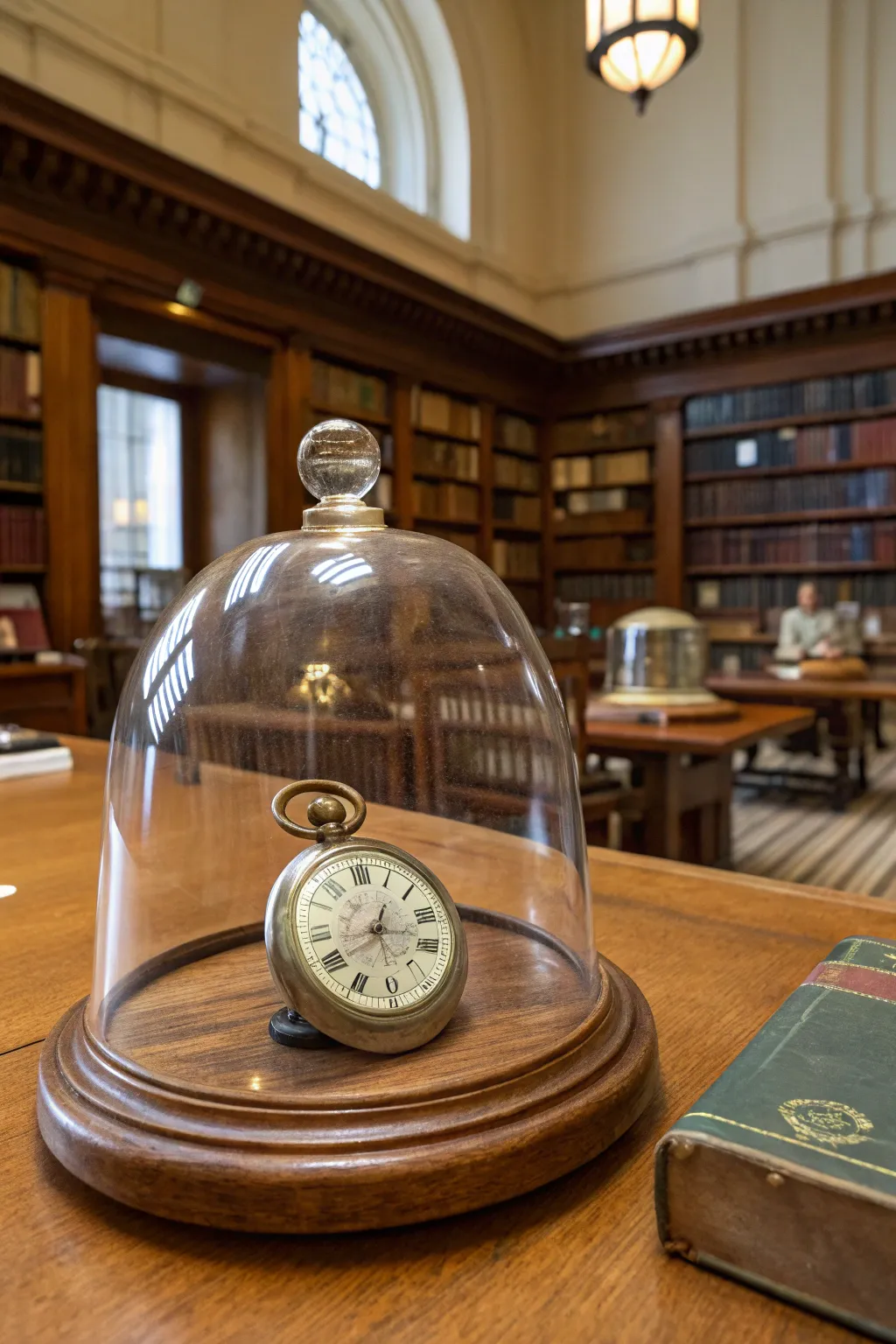 Museum-like elegance with glass domes.