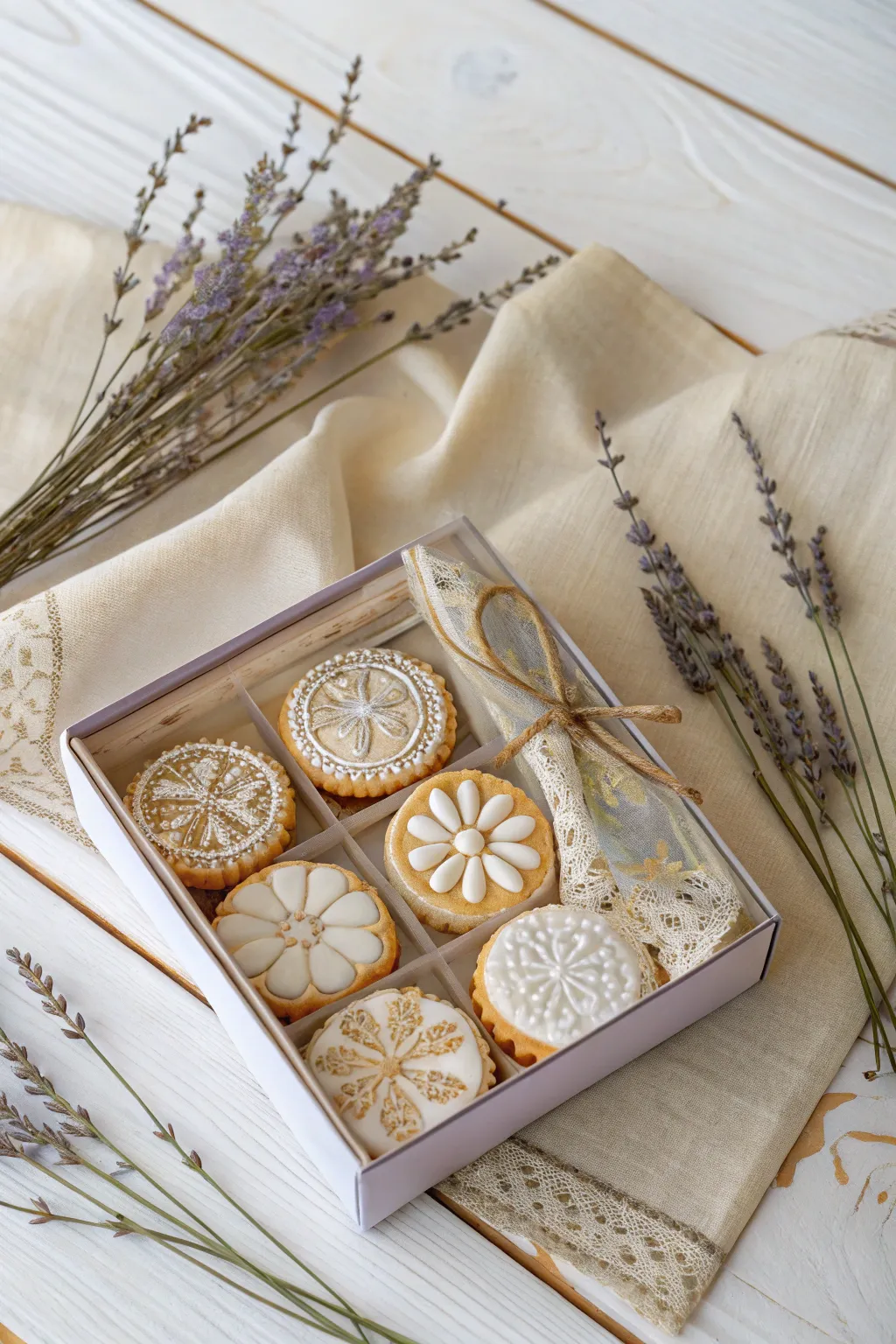 Let your cookies shine in minimalist elegance with transparent boxes. Perfect for showcasing your baked artistry!