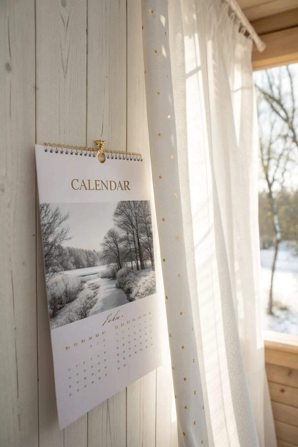 Capture each month with minimalistic elegance and cherished memories.