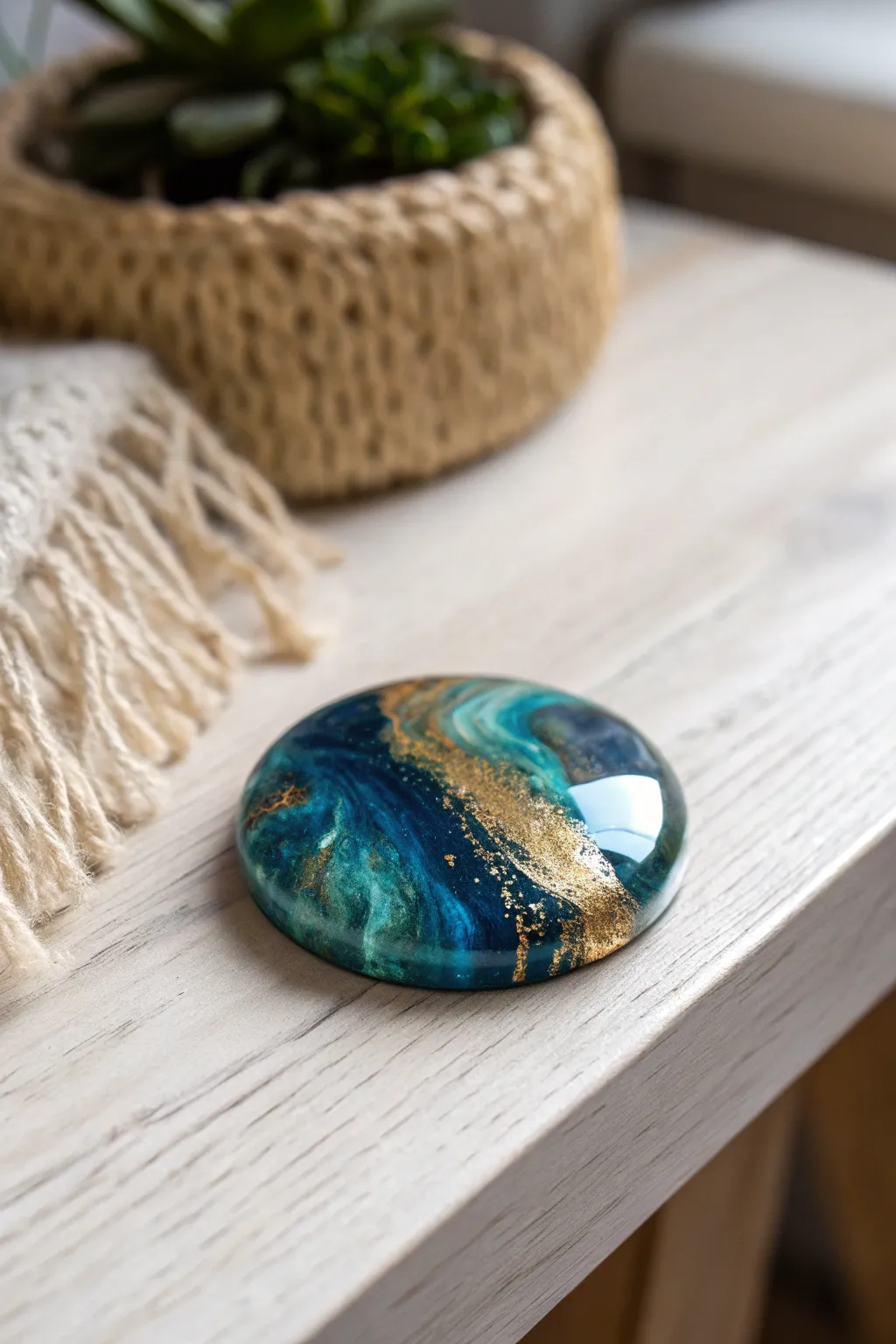 Elevate your fridge decor with these stunning glass stone magnets—miniature masterpieces that captivate and inspire.