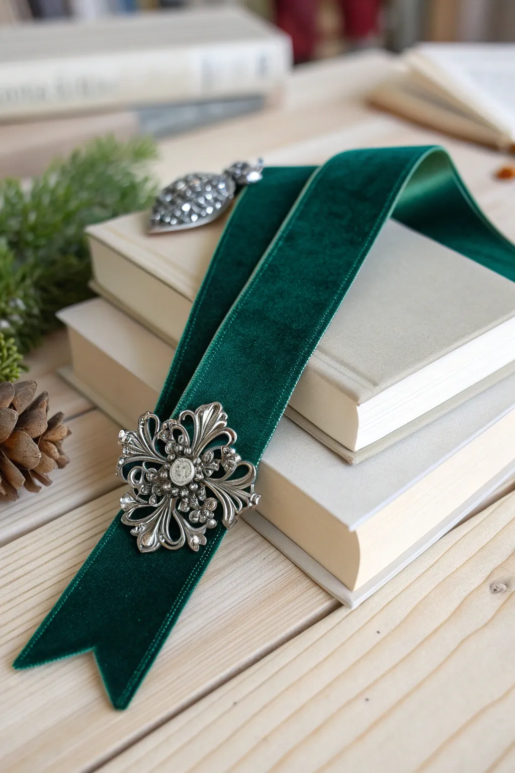 Elevate your reading experience with a touch of vintage elegance. 🌿📚 #ScandinavianChic #BohoBeauty #JewelryCrafts