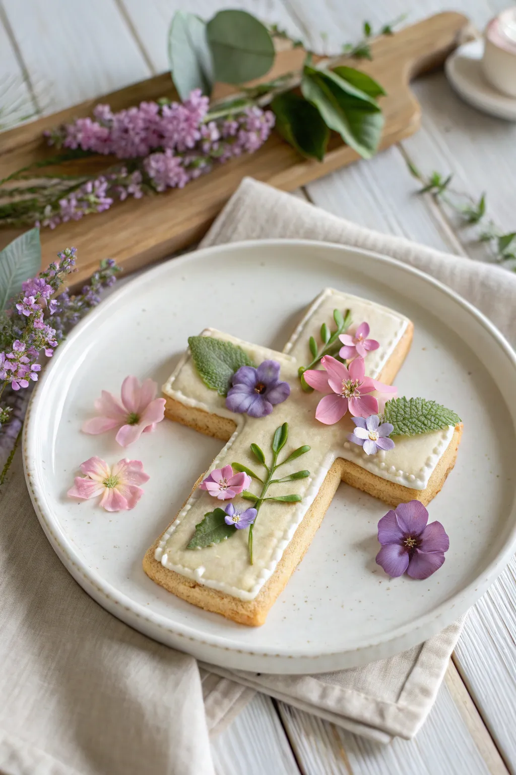 Elevate your cookie decorating with nature's elegance 🌿✨ #EdibleArt