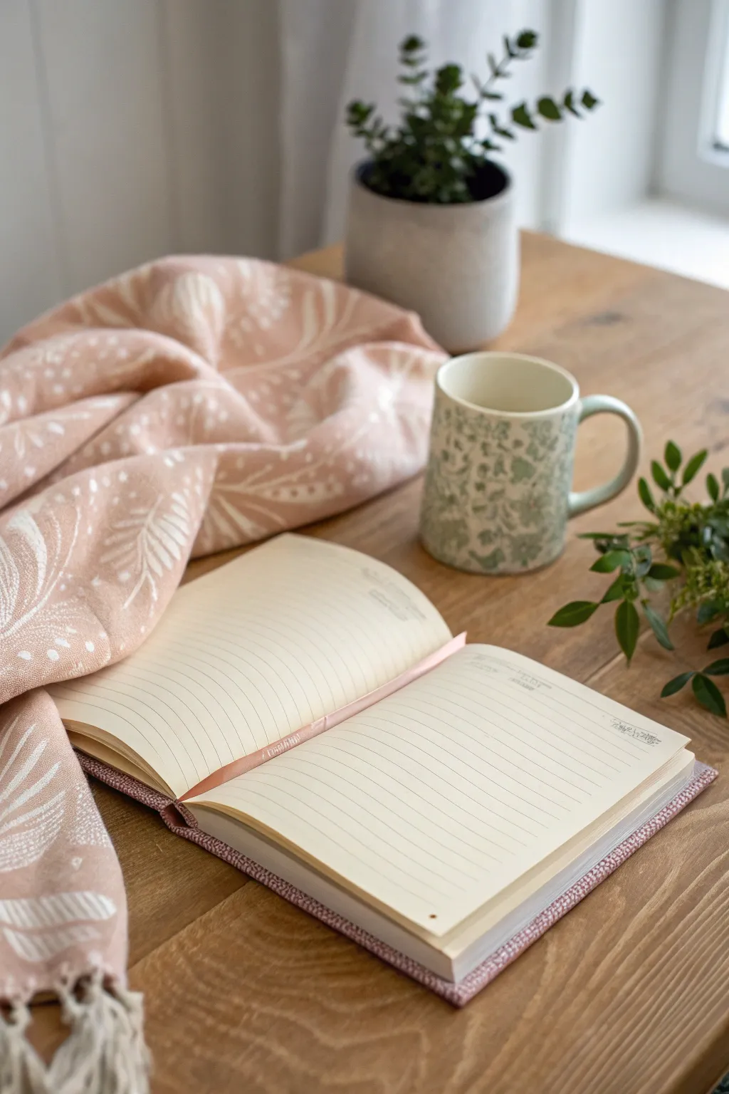 Transform your notebook into a tactile treasure with a cozy fabric wrap. Discover the beauty in simplicity and craftsmanship.