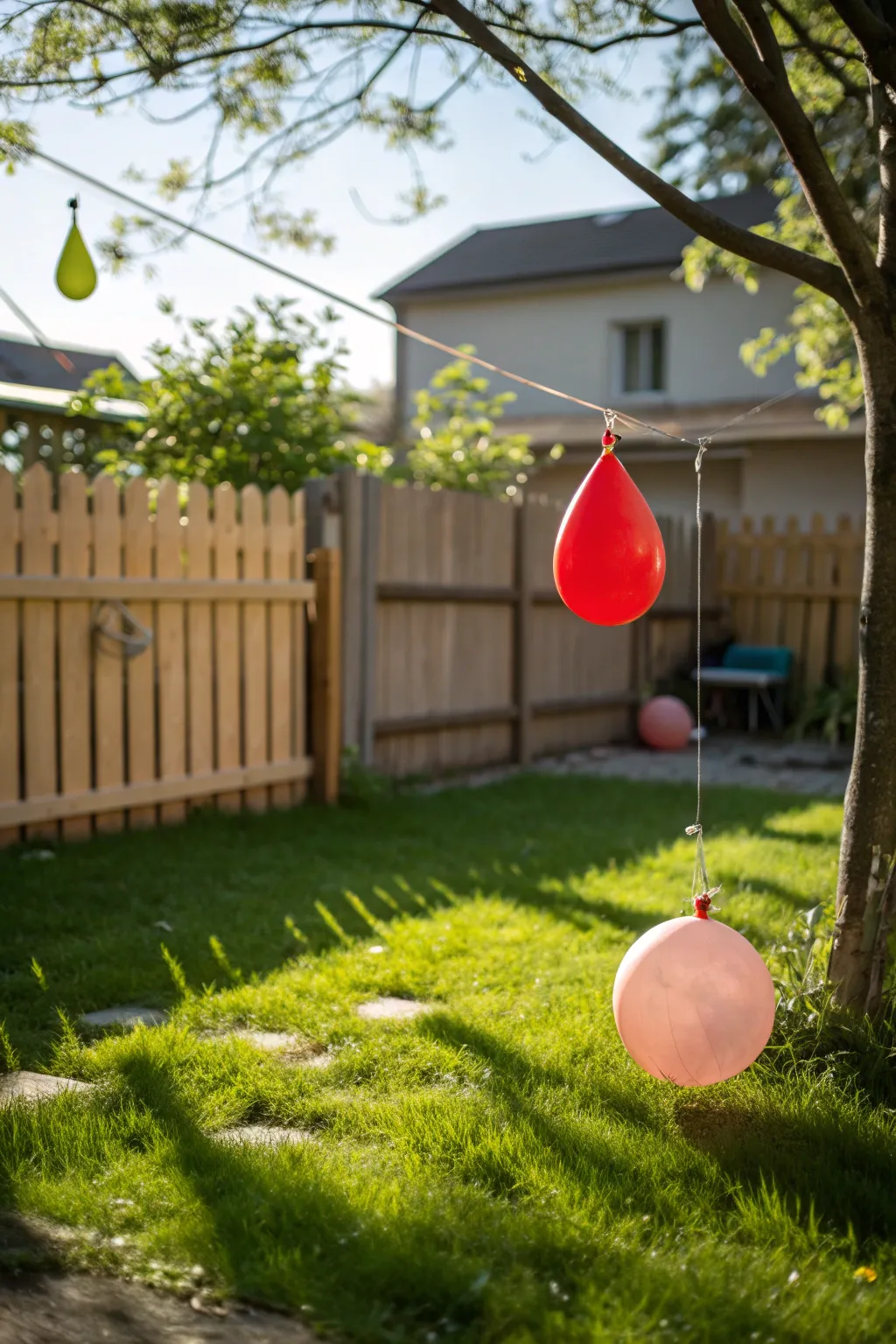 Add a splash of fun to your backyard with a game of water balloon dodgeball!