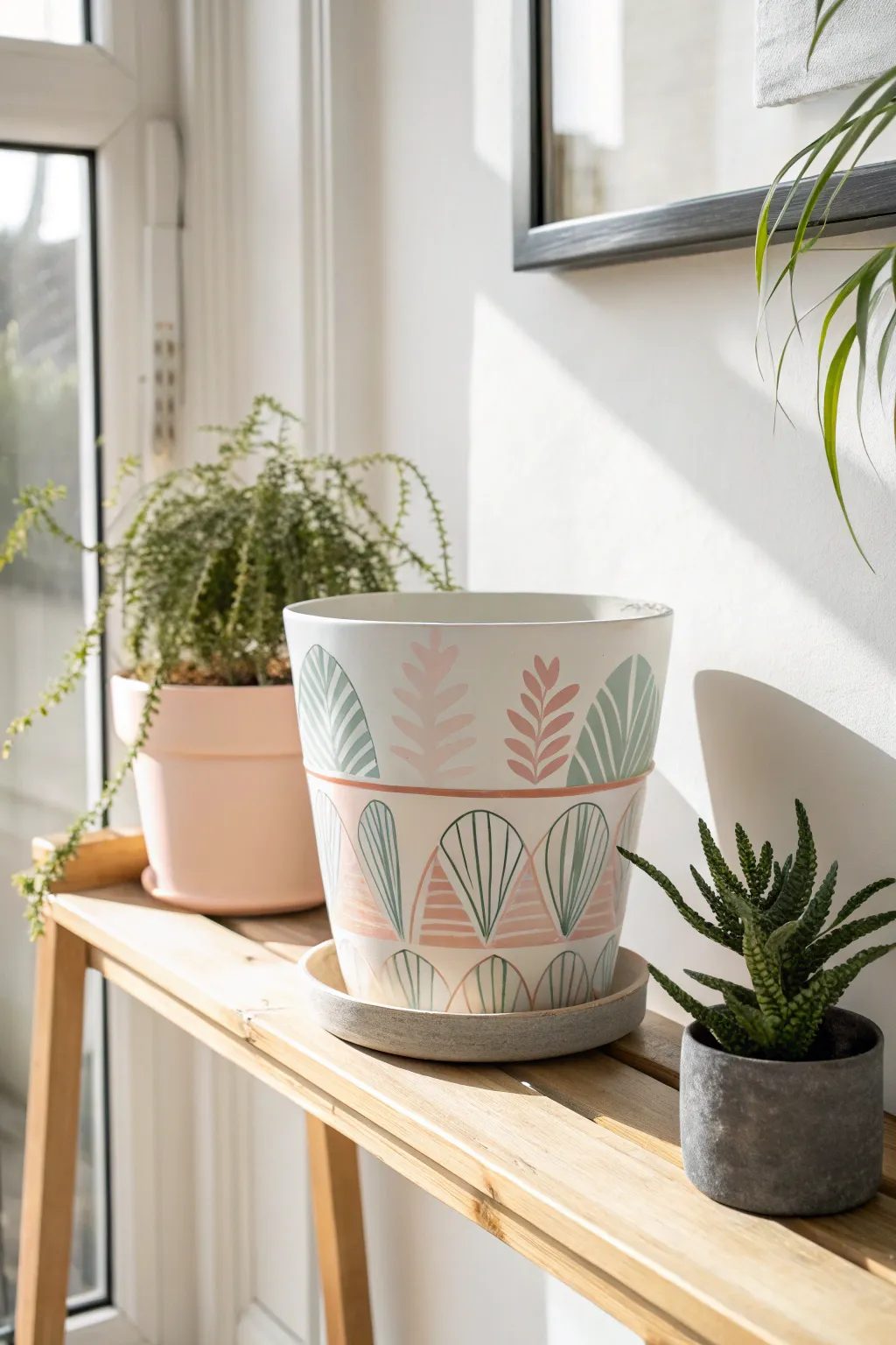 Elevate your space with a touch of handmade elegance. 🌿 #DIYDecor #ScandinavianStyle #MinimalistBoho