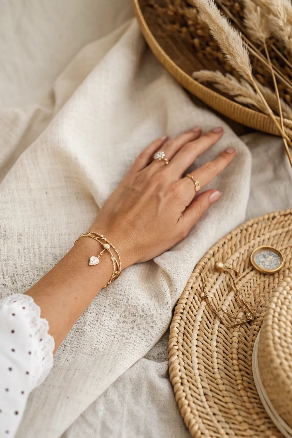 Embrace the beauty of simplicity with intimate detail shots.