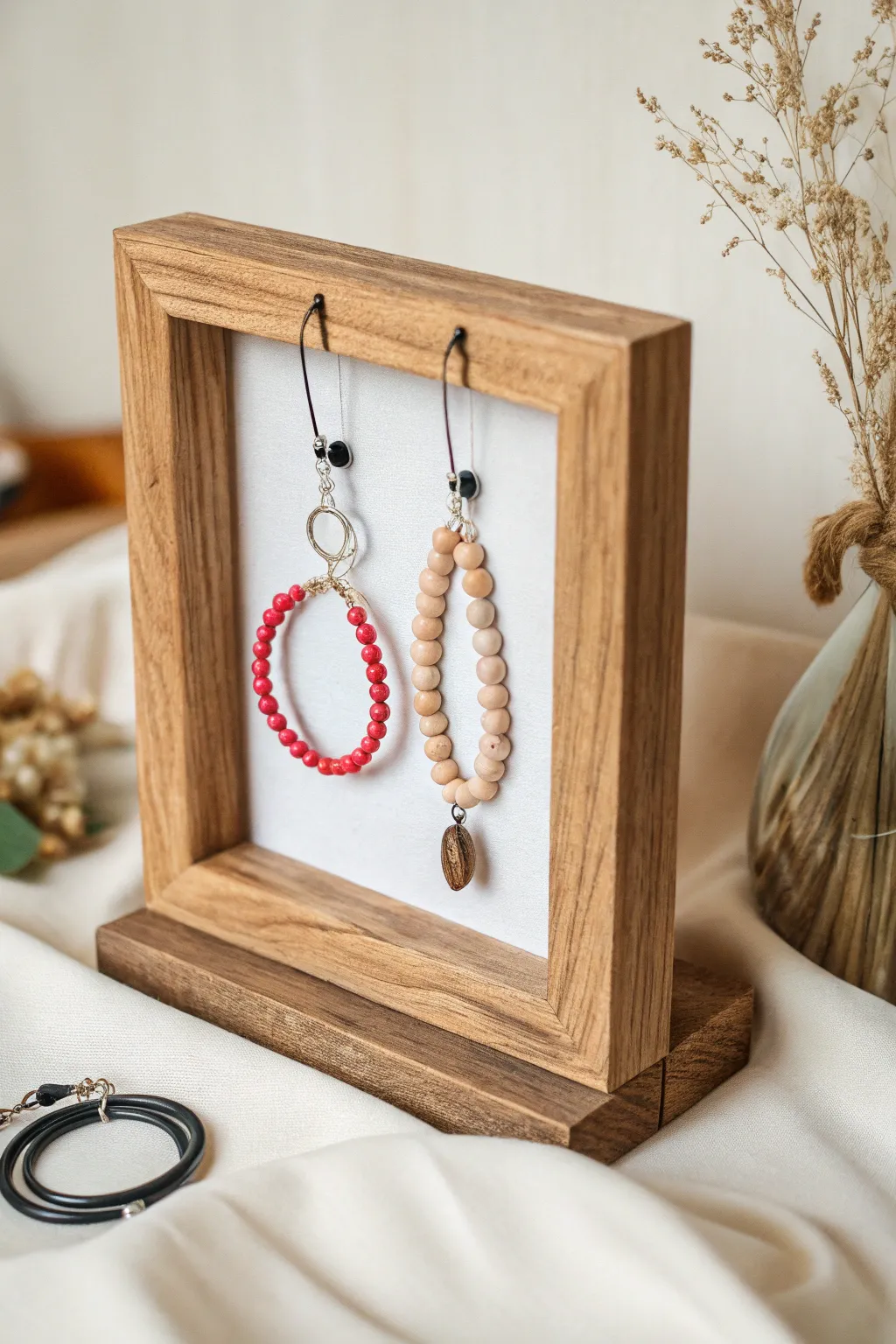 Elevate your jewelry display with Scandinavian simplicity and boho flair.