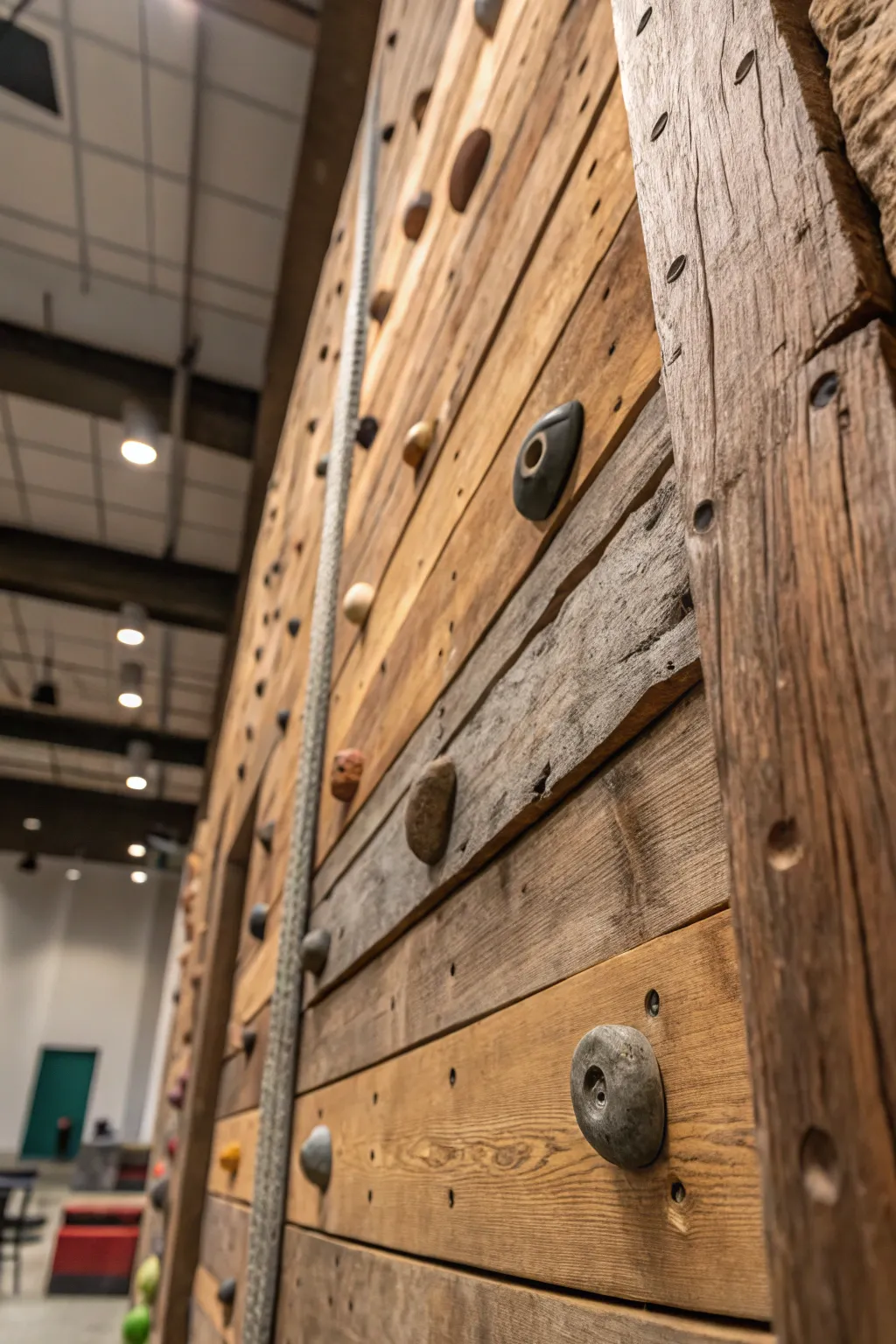 Climb sustainably with style: Embrace rustic charm and eco-conscious craftsmanship.