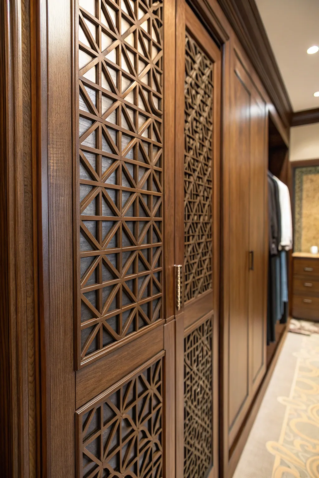 Elevate your space with the timeless elegance of handcrafted screen inserts.