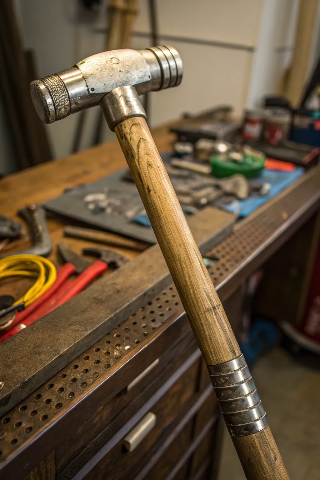Transform everyday items into impressive craftsmanship with this DIY jackhammer idea!