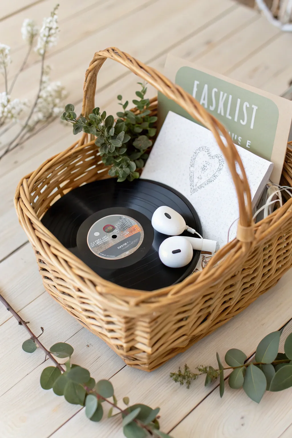 Unwrap the rhythm of Easter with this Music Lover's Basket - where simplicity meets soulful beats.