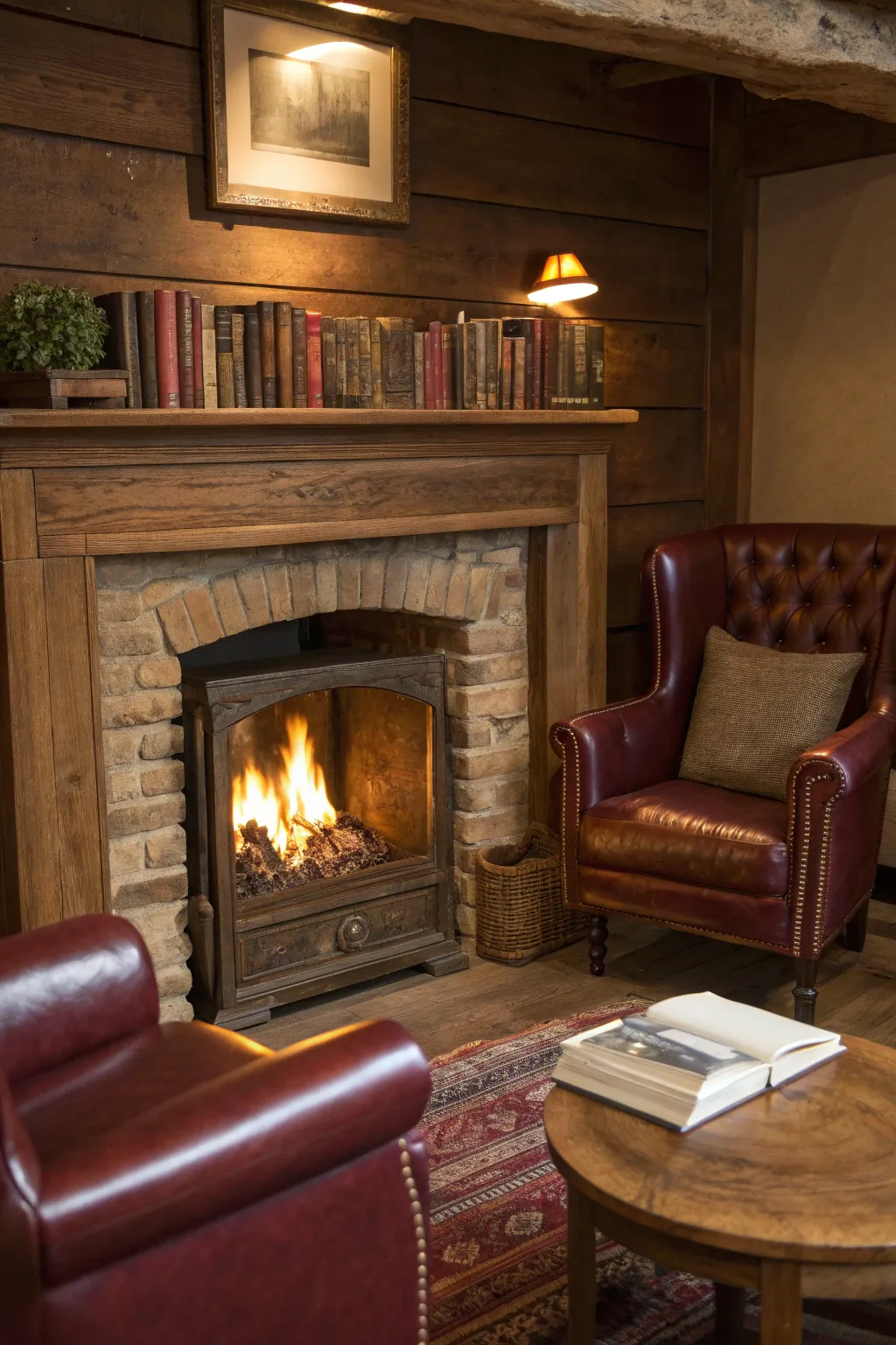 Craft your perfect cozy nook with a DIY fireplace insert that exudes warmth and charm.