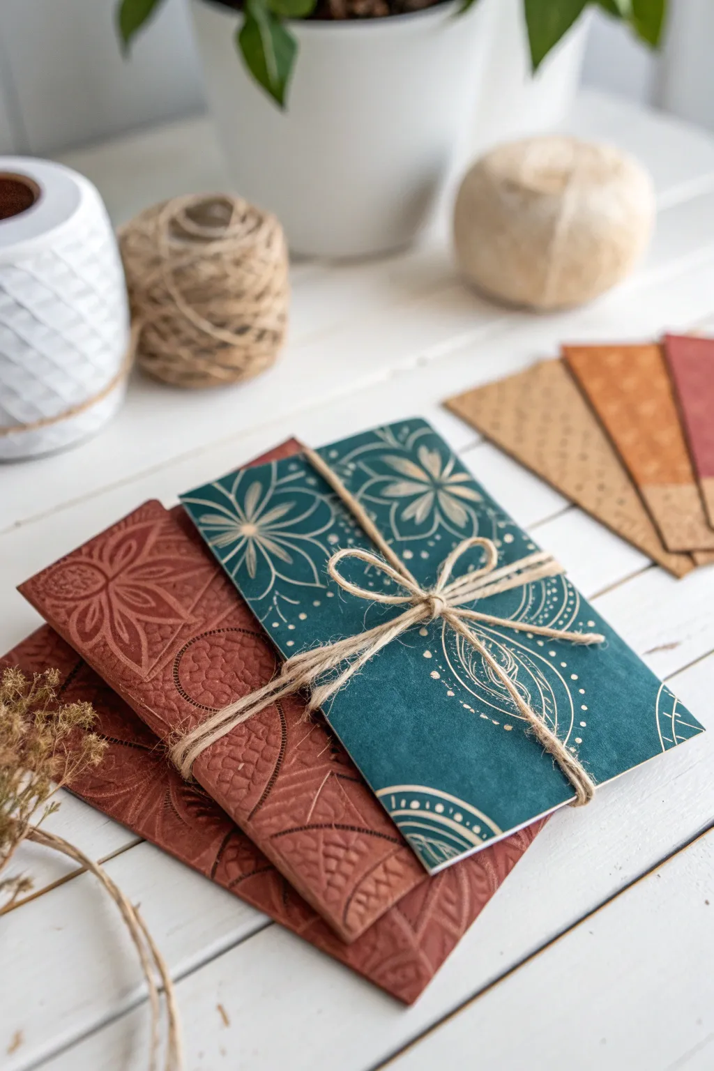 Transform the old into the beautiful with this eco-friendly, handcrafted gift card.