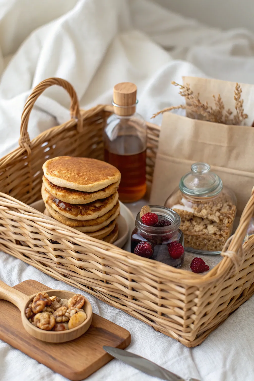 Create the perfect morning with a DIY Breakfast in Bed Kit – simplicity and warmth in one charming package.