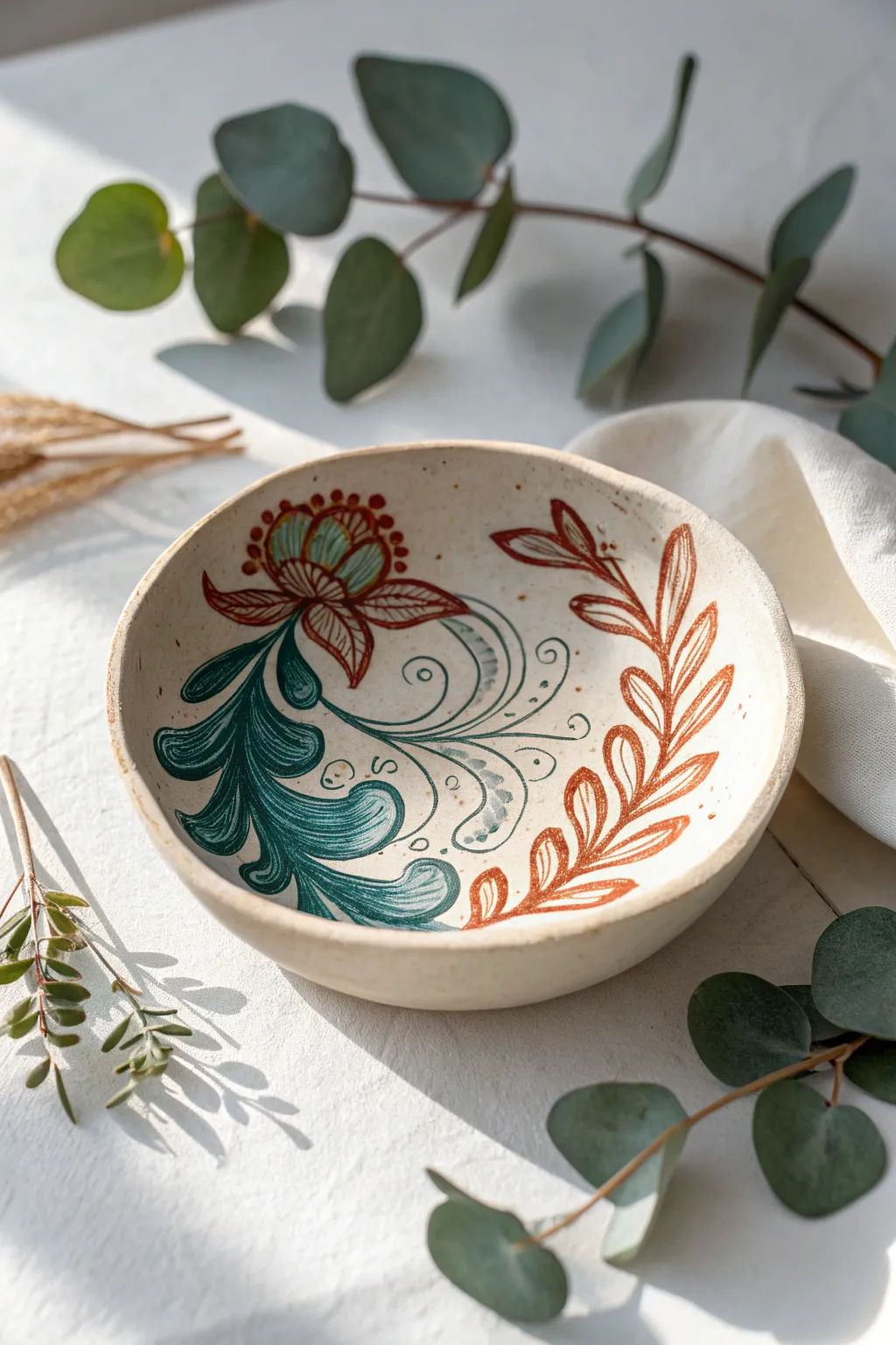 Handcrafted Elegance: Elevate your gifting with this stunning DIY jewelry dish, a perfect blend of simplicity and bold artistry.