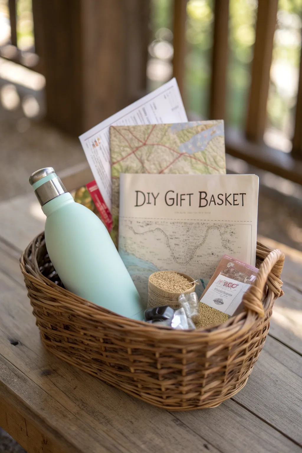 Discover the perfect blend of adventure and elegance with this thoughtfully curated Mother's Day gift basket!
