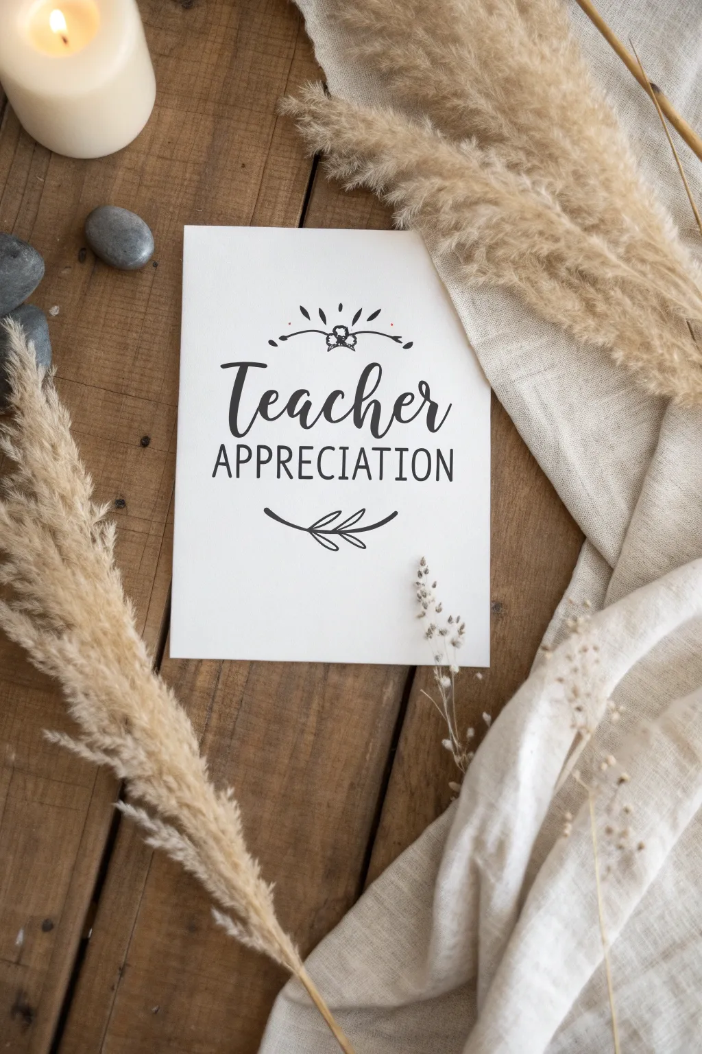 Brighten a teacher's day with a touch of humor and heartfelt simplicity. #TeacherAppreciation #DIYCard