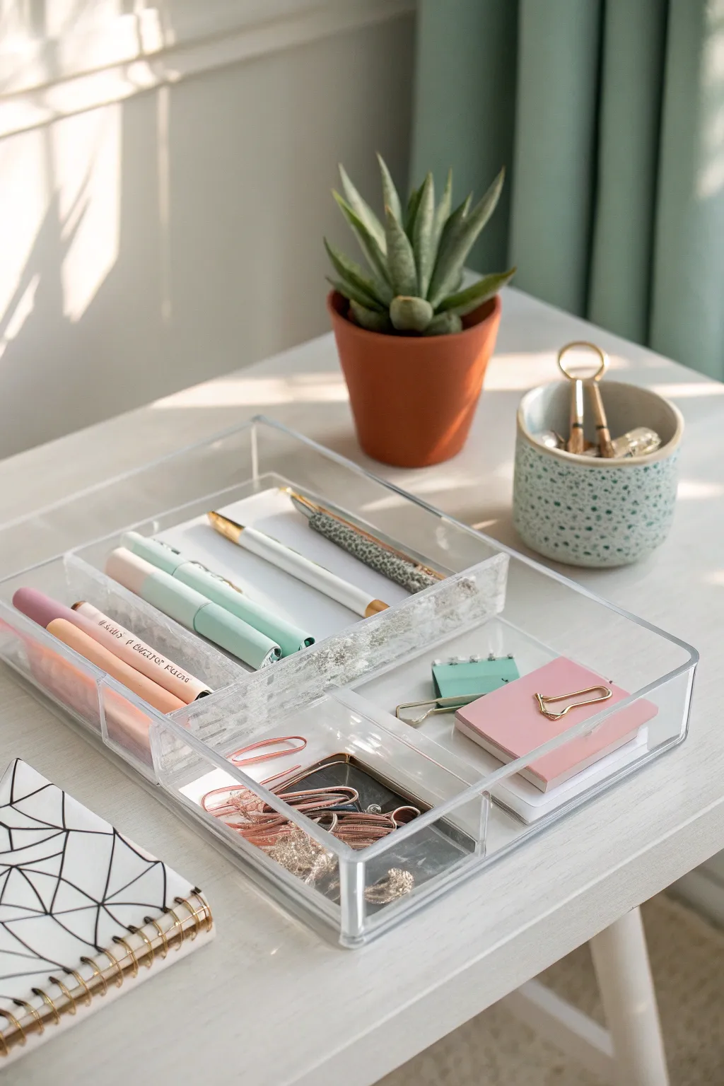 Elevate your study space with stylish clarity and effortless organization.