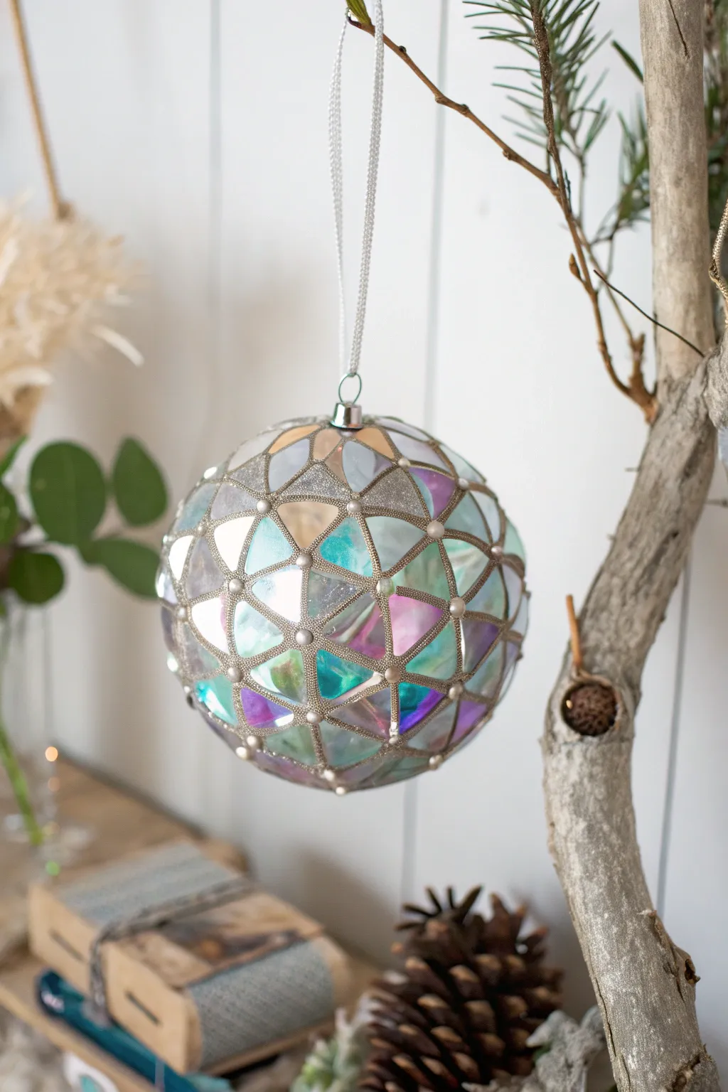 Transform old DVDs into stunning holiday ornaments that shimmer with every flicker of light.