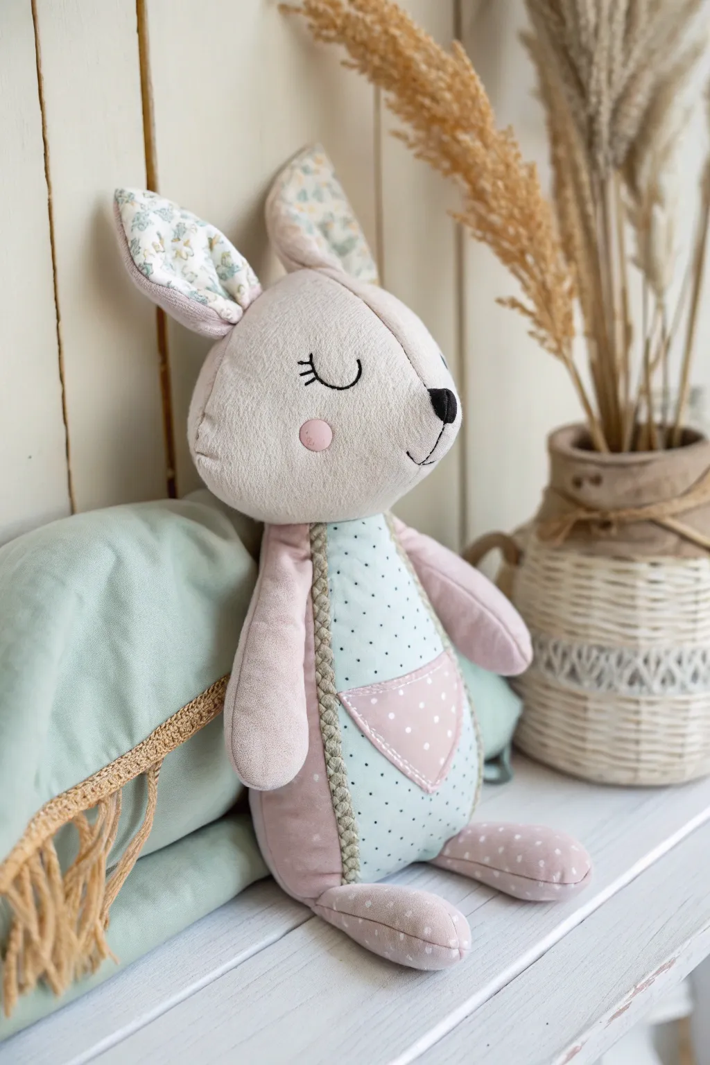 Delight in the simplicity and charm of handmade plush toys, perfect for gifting and cherishing.