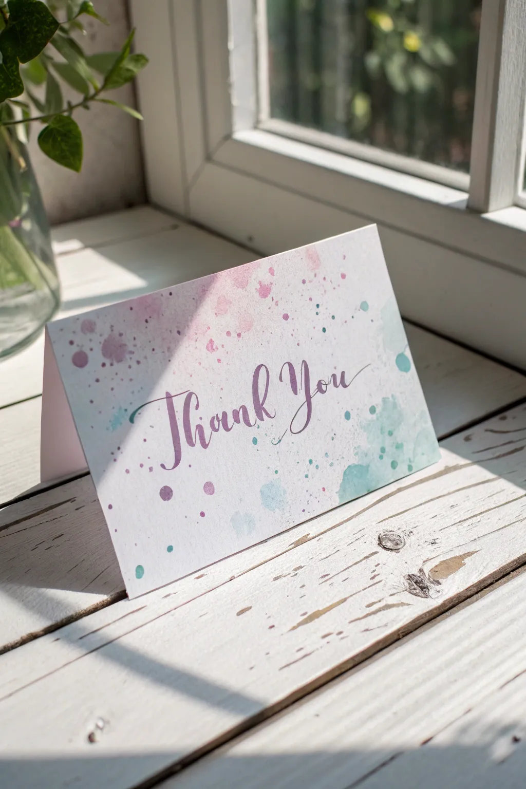 Unleash your creativity with a splash of color! Discover the joy of making your own watercolor thank you cards with playful splatter designs, perfect for adding a personal touch.