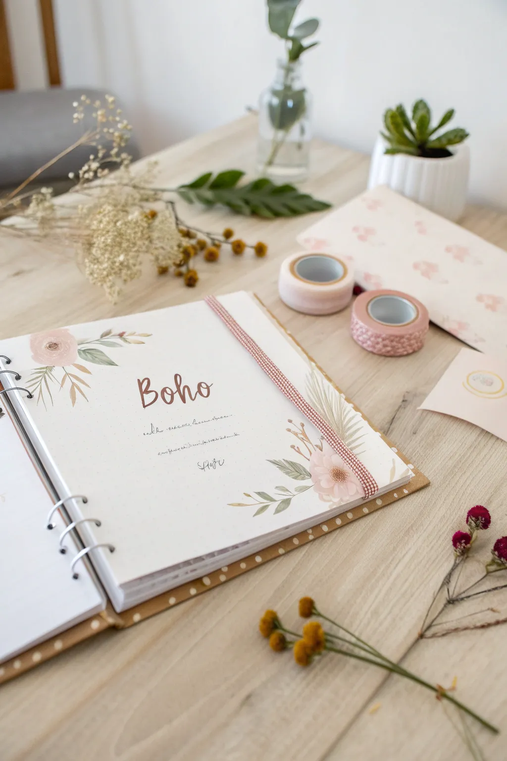 Capture the beauty of everyday moments with a 'Day in the Life' scrapbook page, blending minimalist elegance with boho warmth.