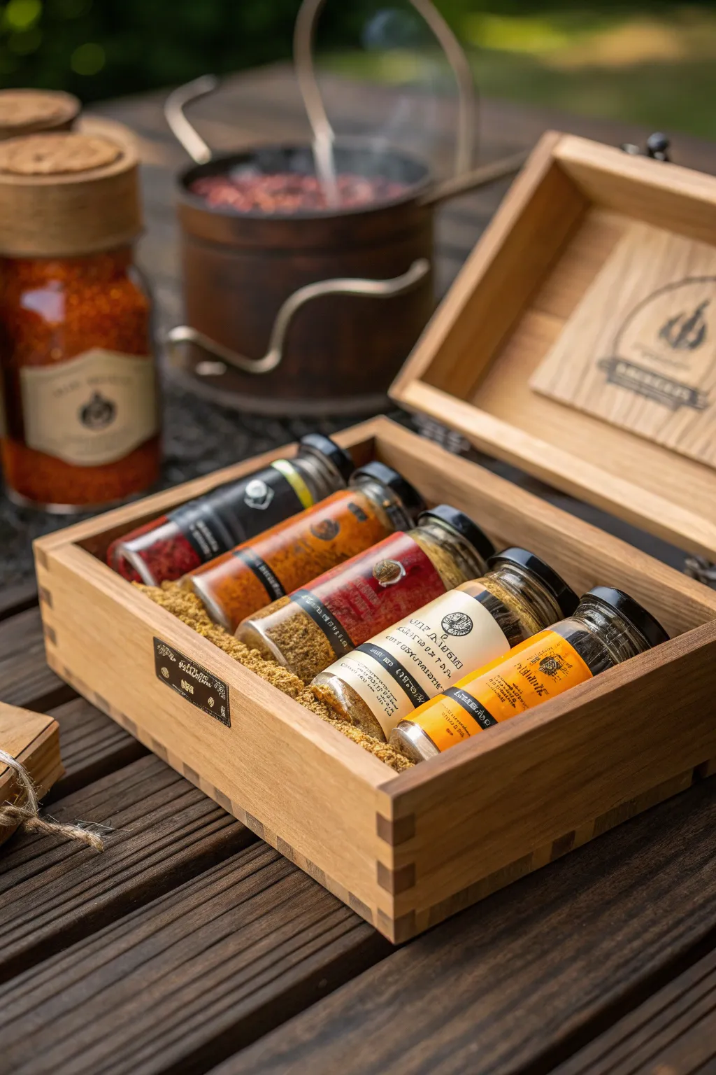 Elevate his grill game with a gourmet spice set that promises unforgettable flavors.