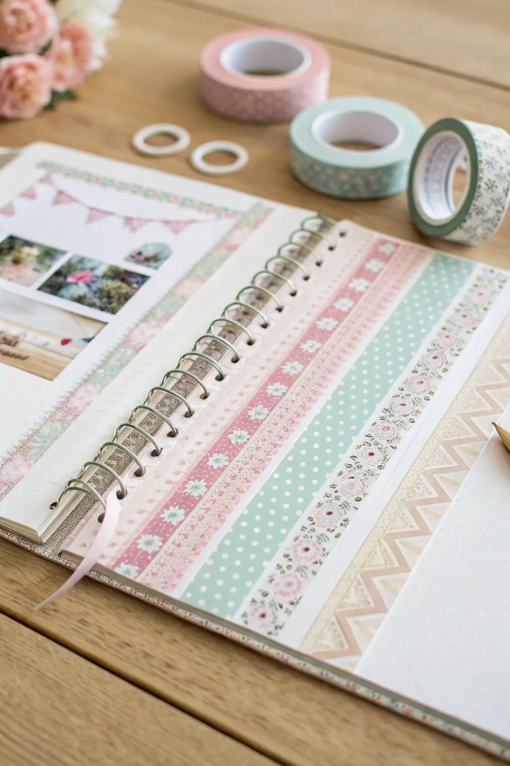 Craft your memories with washi tape magic – where simplicity meets artistry.