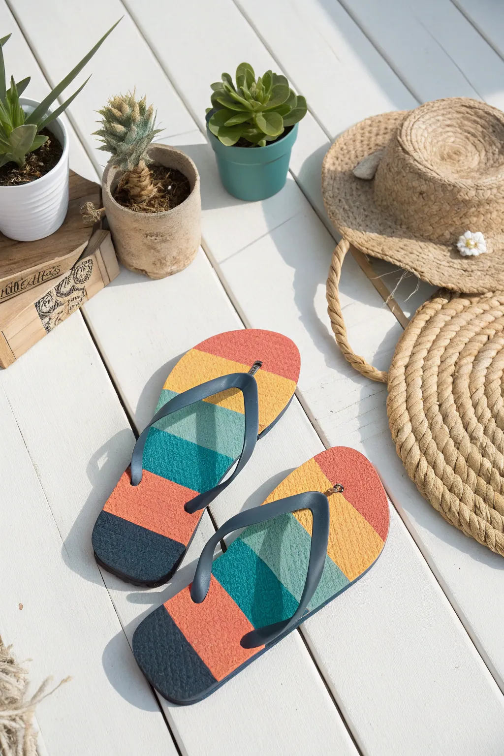 Step up your style game with these chic, color-blocked platforms!