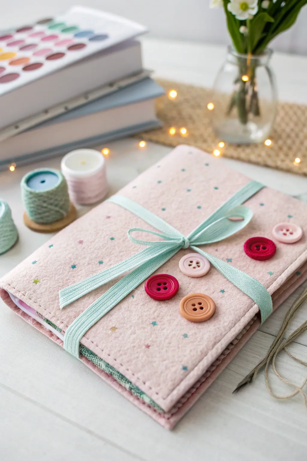 Transform your workspace with a touch of elegance and creativity by mixing materials for texture and interest.