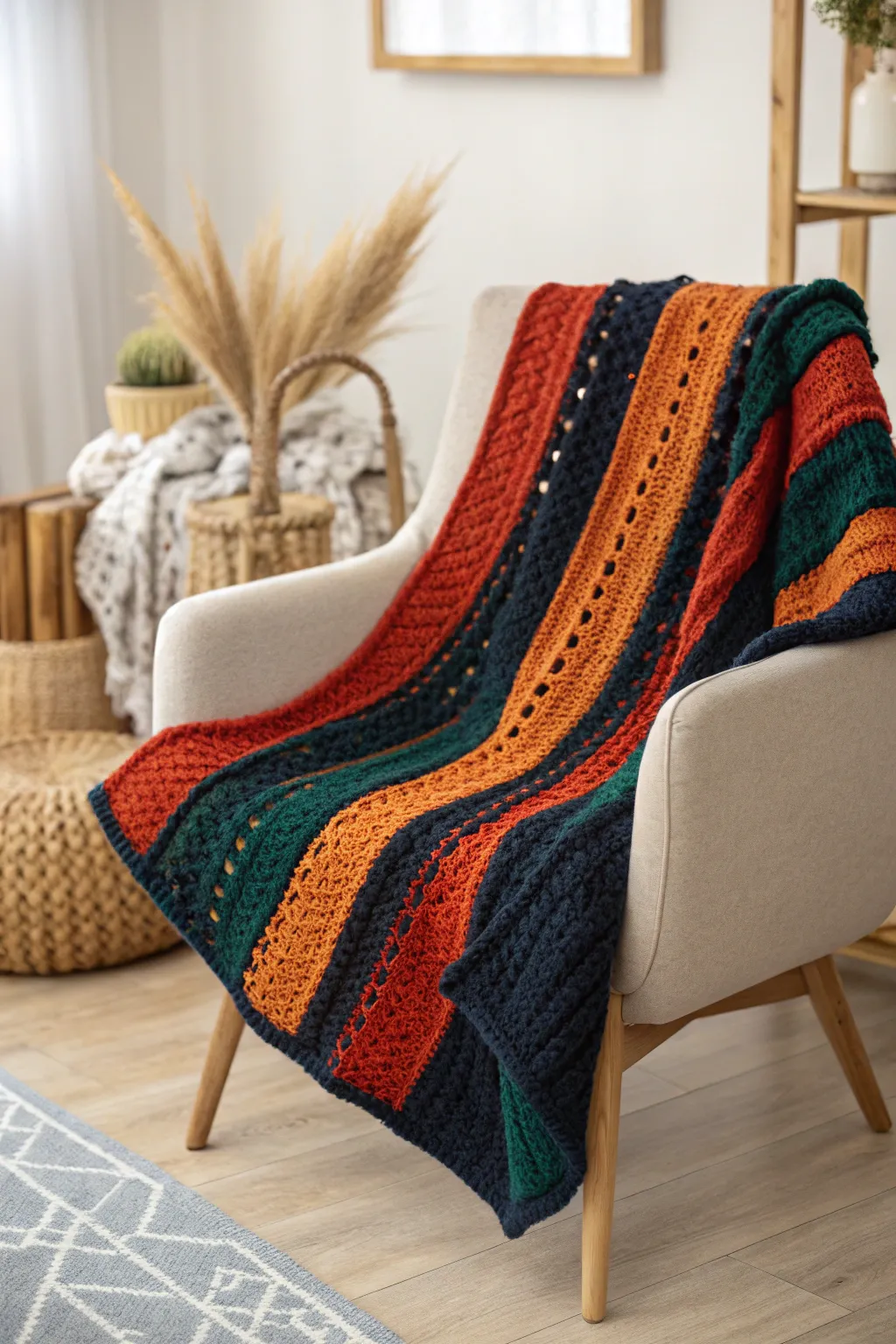 Brighten your space with a touch of multicolor harmony.