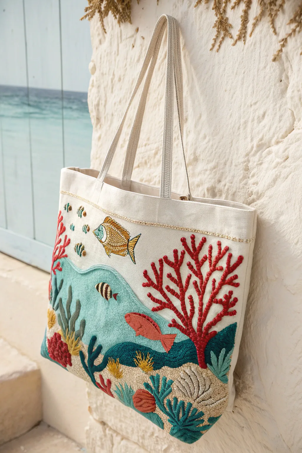 Dive into creativity with stunning under-the-sea embroidery patterns, bringing oceanic beauty to your everyday accessories.
